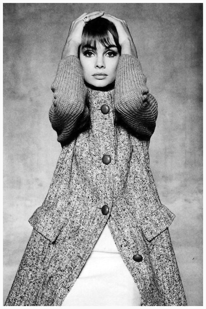 Джин Шримптон на фото David Bailey, Queen, Февраль, 1964 год