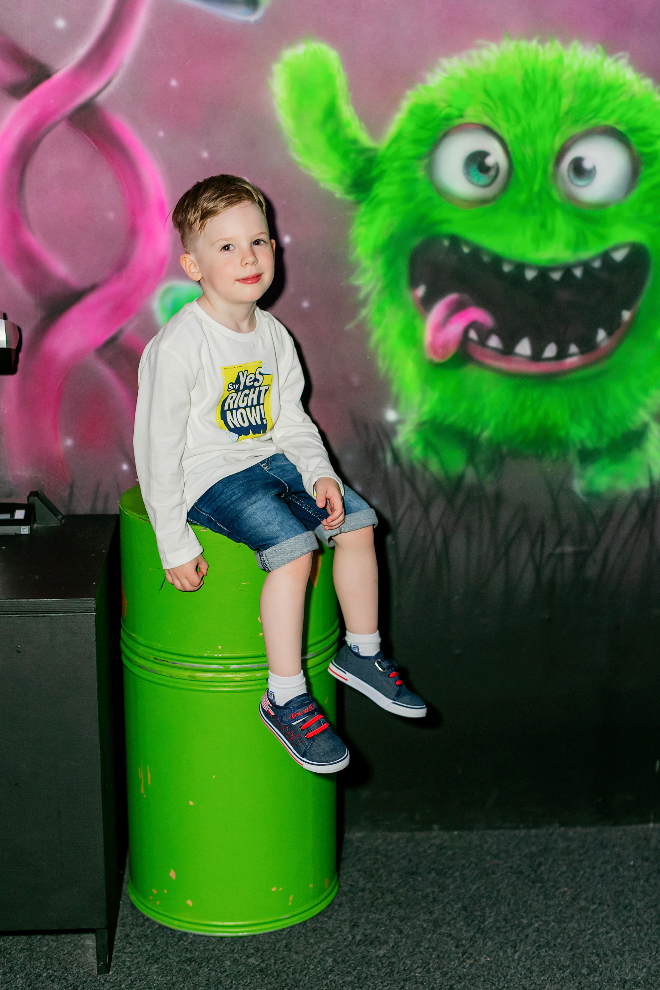 Детский День рождения в Футурамии. Детский и семейный фотограф в Екатеринбурге