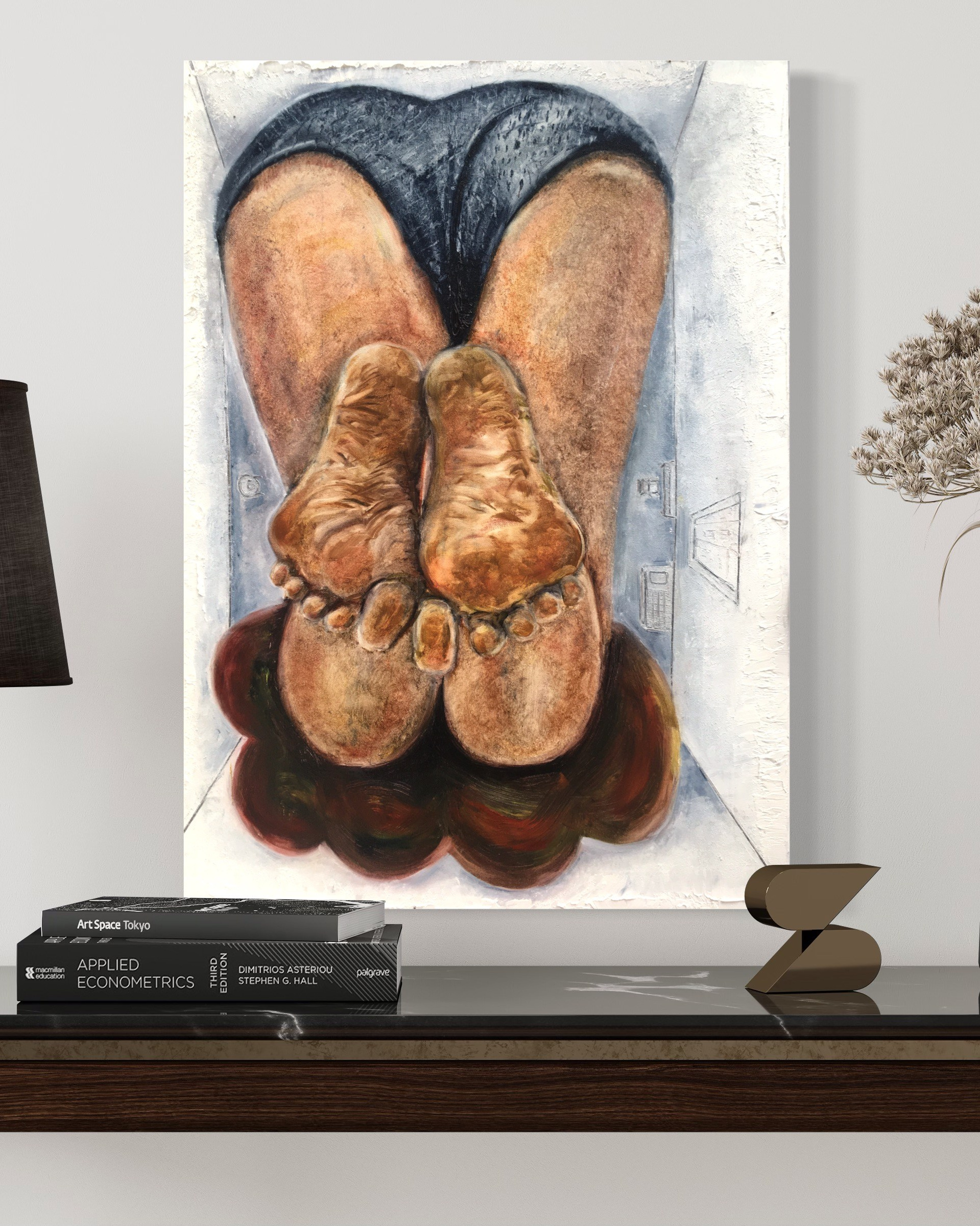 Лена Внебо «Пятки вверх». Декор для дома