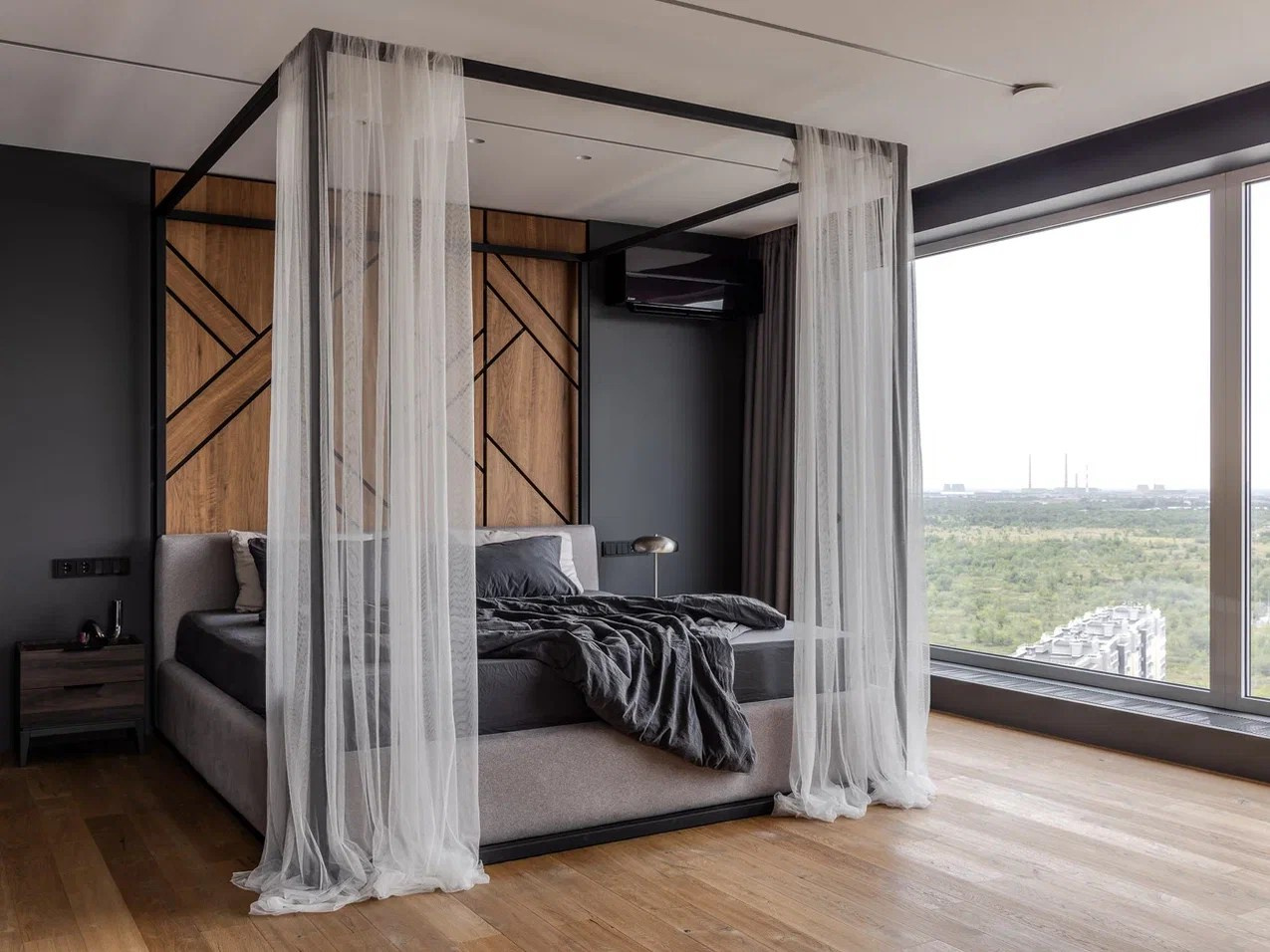 Квартира для молодого IT-специалиста площадью 250 м² на 21 этаже. Студия дизайна интерьера «Строчка» | Москва, Санкт-Петербург, Самара, Казань, Тольятти, Ульяновск и другие города России