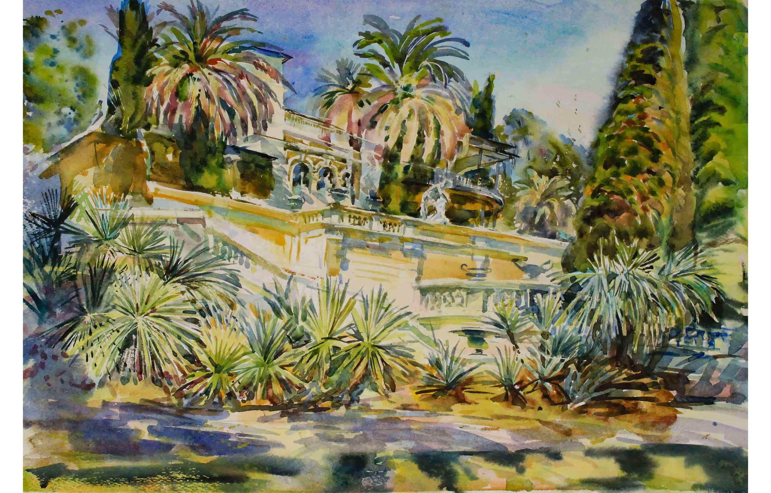 ПЕЙЗАЖИ. Свет акварели Галины Поплавской