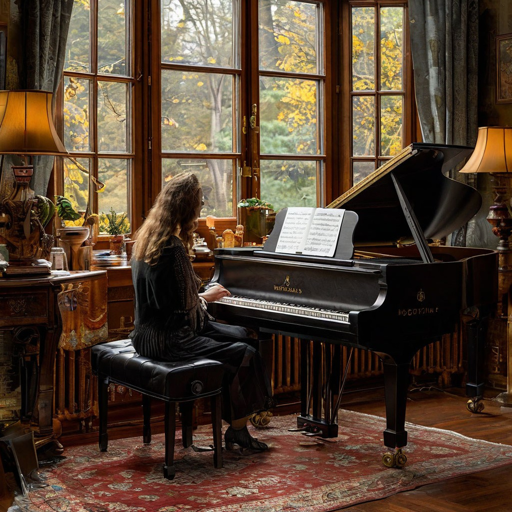 Фотосессия пианистки в театре, фотосессия для пианистки, идеи для фотосессии пианистки, креативная фотосессия с роялем, фотосессия музыканта, необычные идеи для фотосессии, фотосессия в театре, rina_sphoto, Катерина Сысуева, Рина Сысуева, фотограф в Москве, бренд-фотограф, женское фото