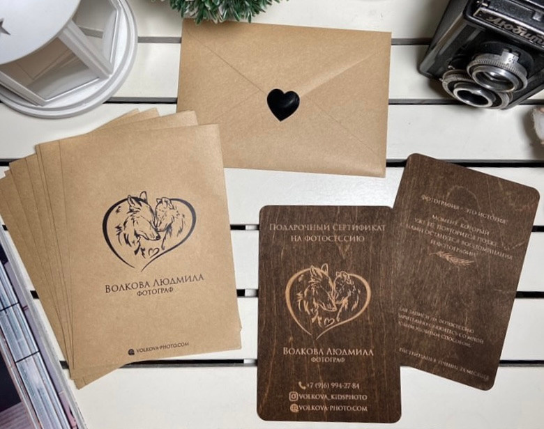 Подарочный сертификат на фотосессию новорожденного, на первый годик