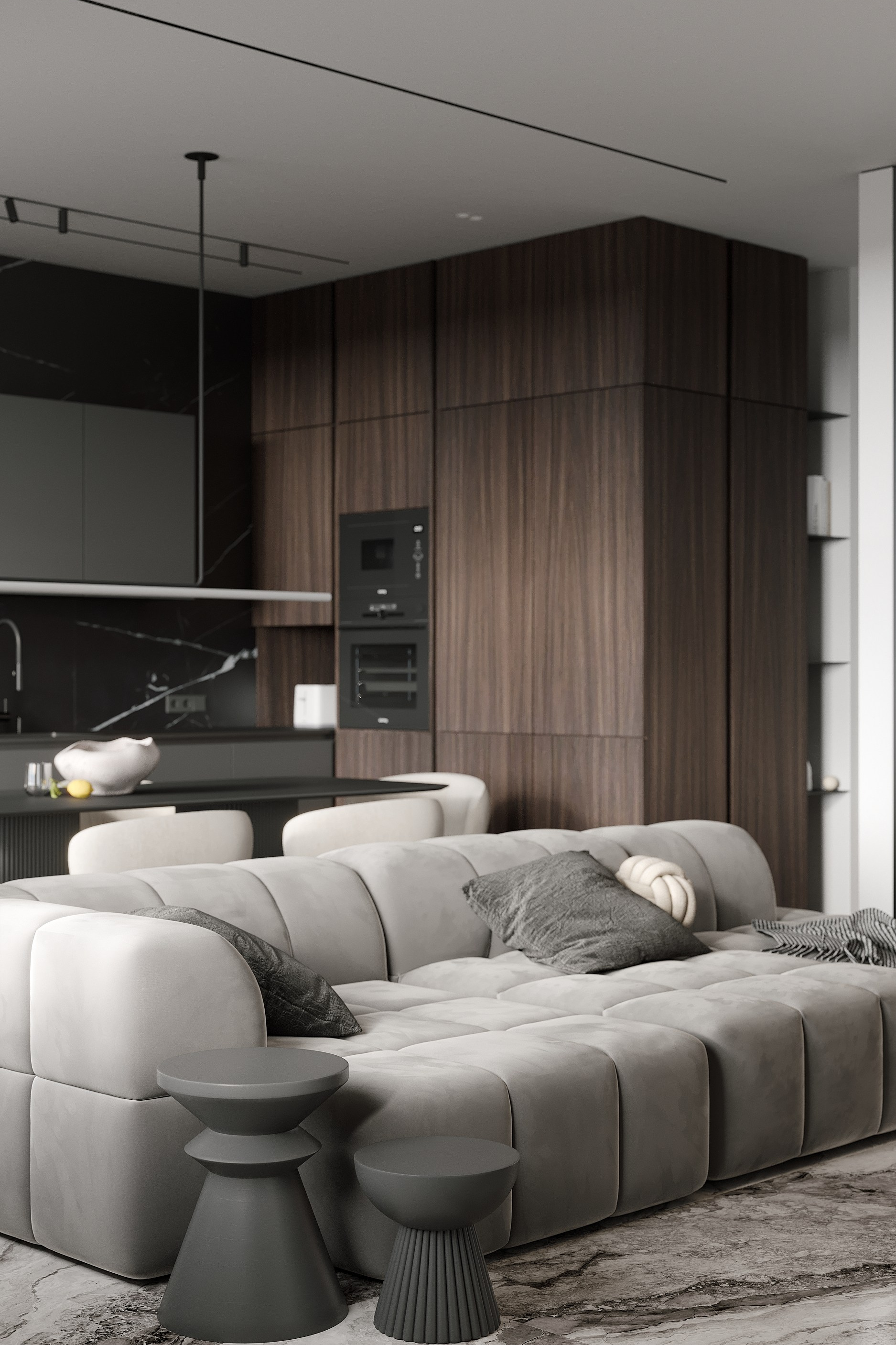 Портфолио. Студия дизайна интерьера mono moon в Москве