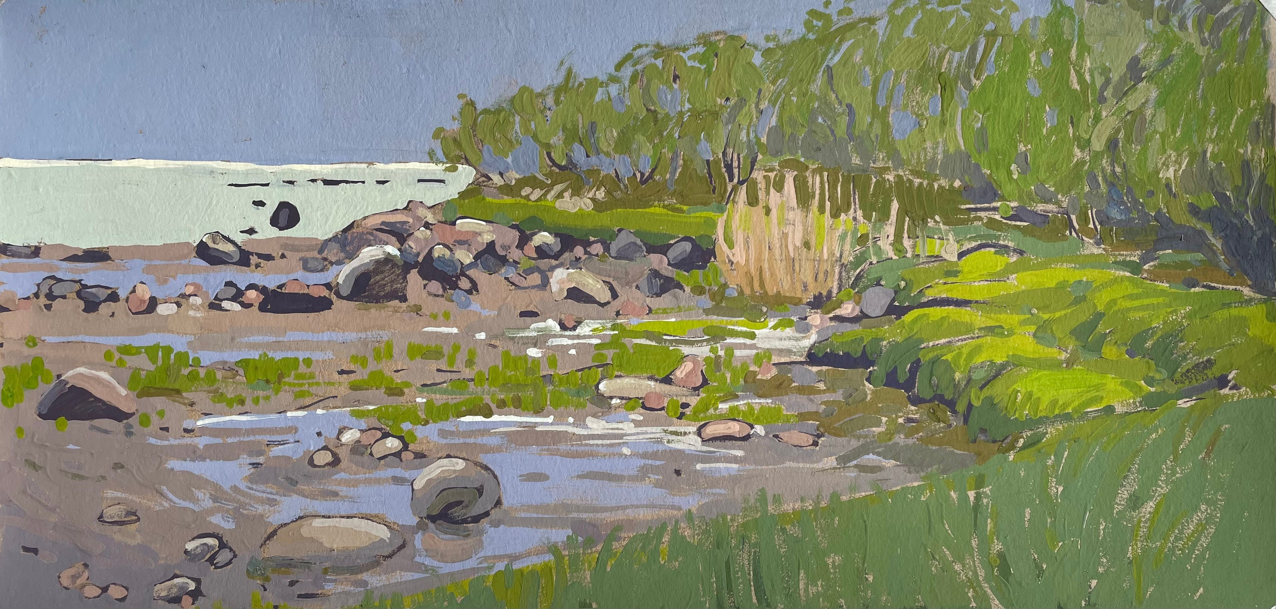 Пейзажи. Художница Лиза Владимирова