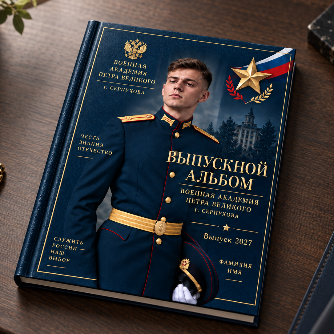 Выпускной альбом для кадетских классов и военных училищ