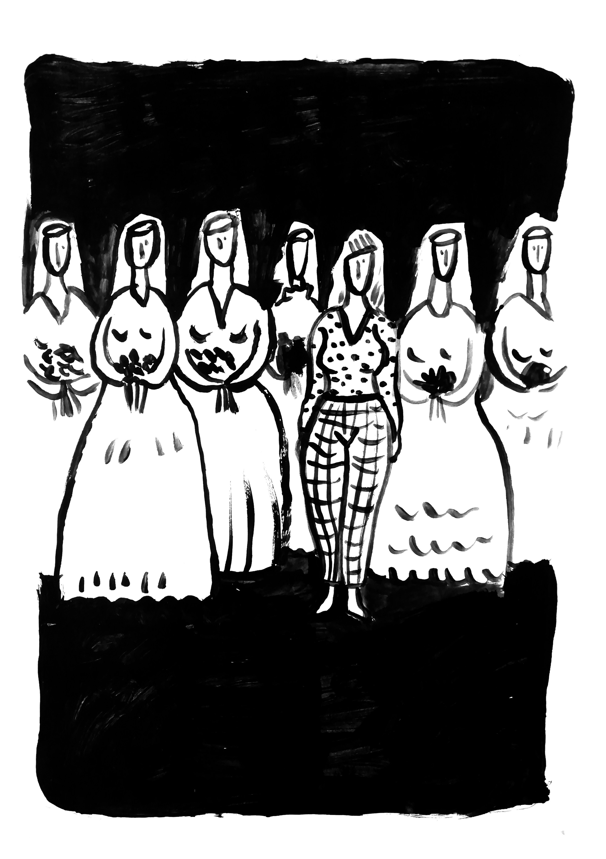 Серия Последняя свободная. Художник Рыбак Николай