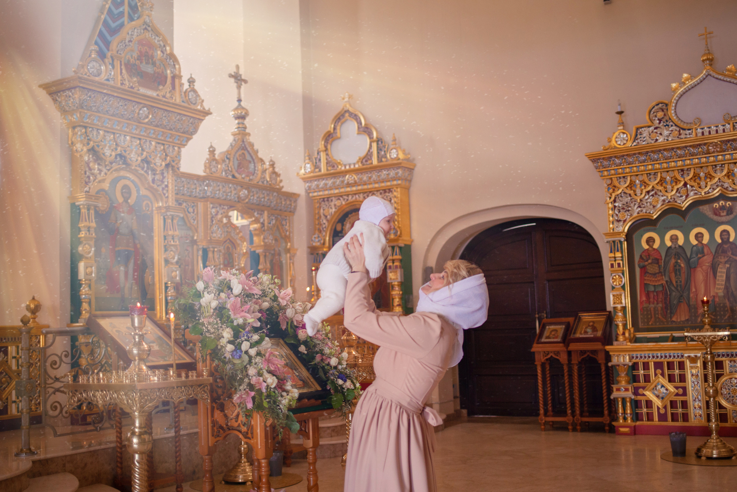Съёмка крещение. Детский и семейный фотограф в Москве Левандовская Анастасия