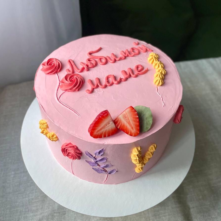 Торт на заказ. Семейный фотограф на крещение Кристина Фриденберга, Москва