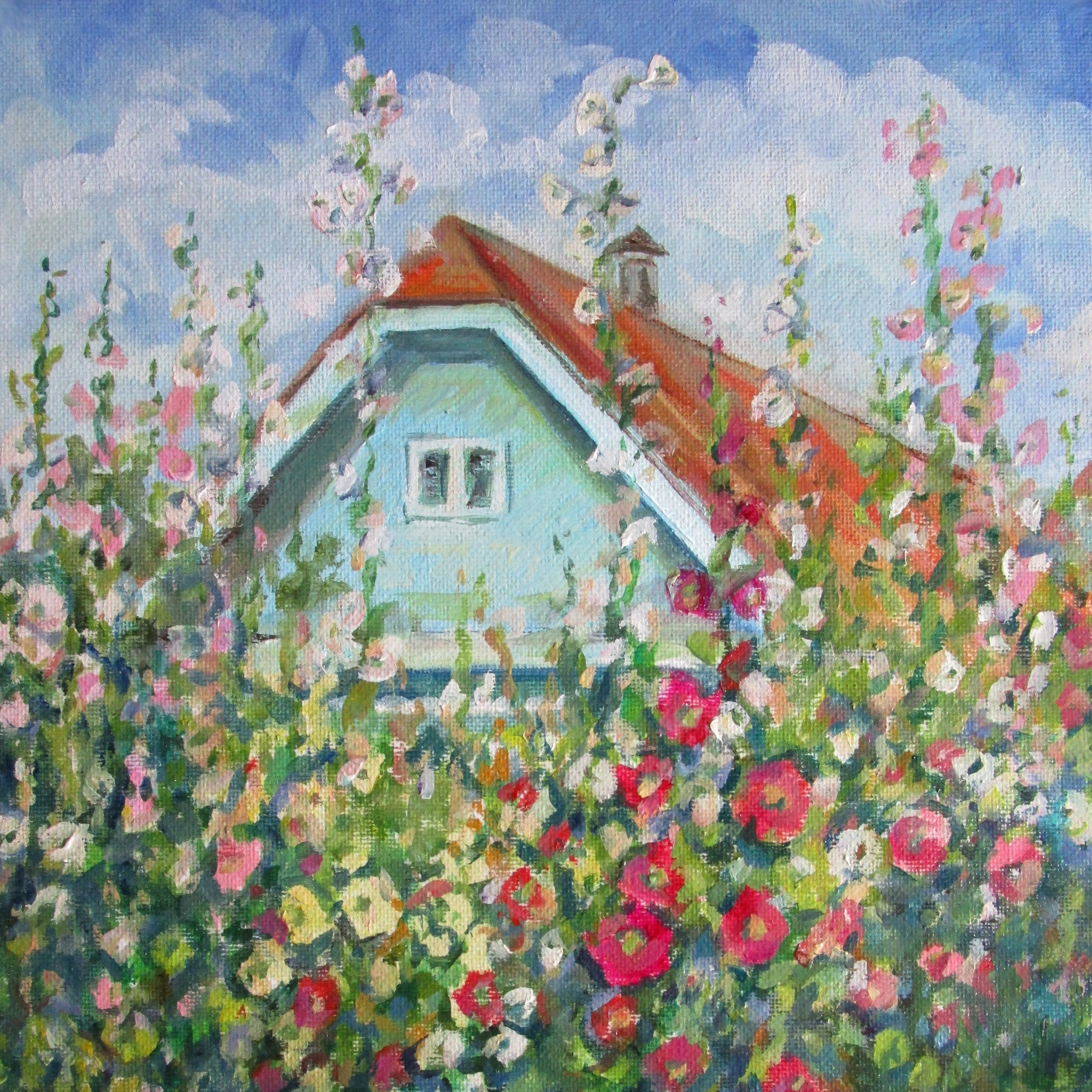 Картины пейзажа Александры Серовой. Александра Серова, художник