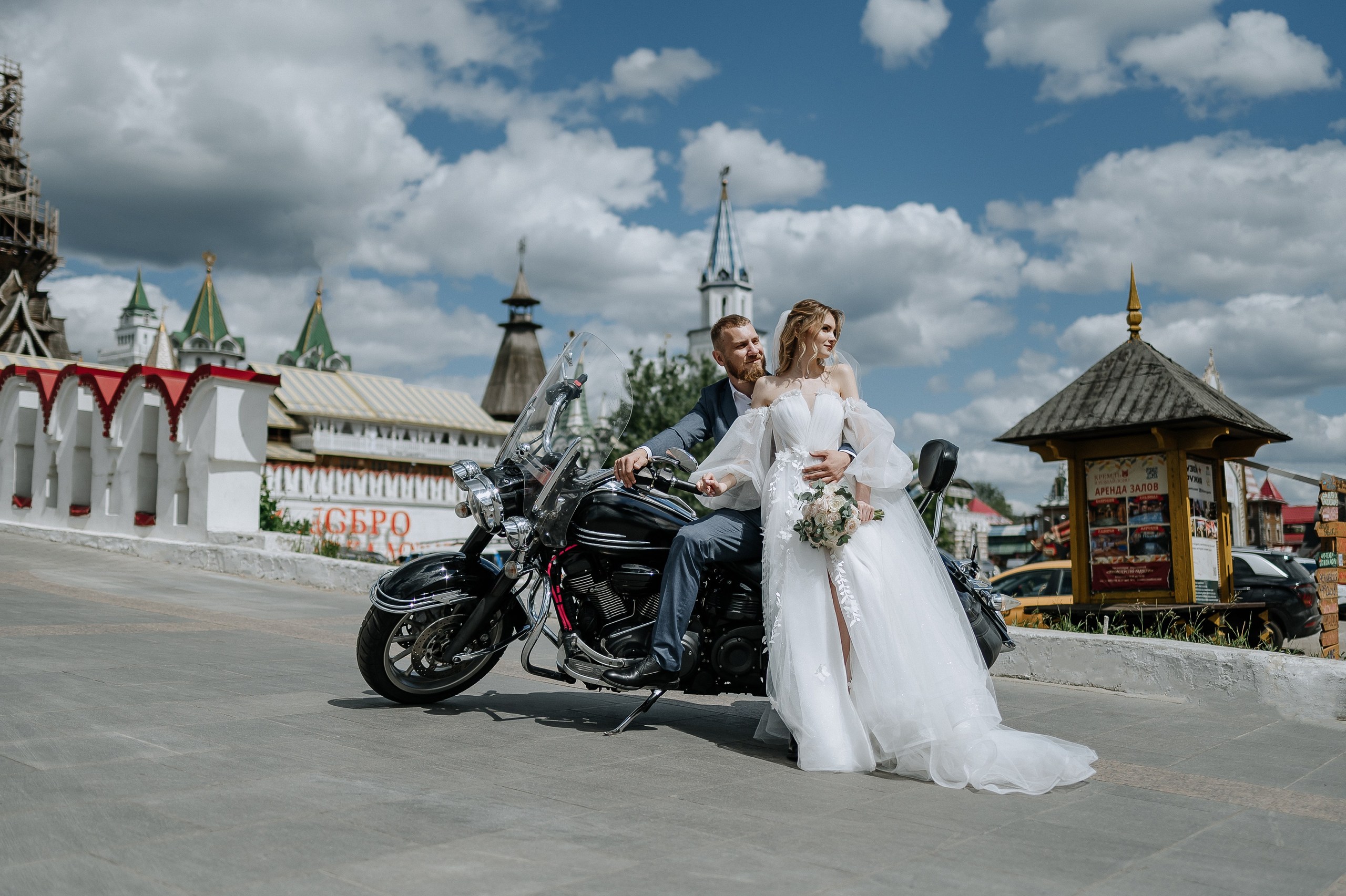 Места для свадебной фотосессии в Москве. Свадебный фотограф Москва — Сергей  и Татьяна