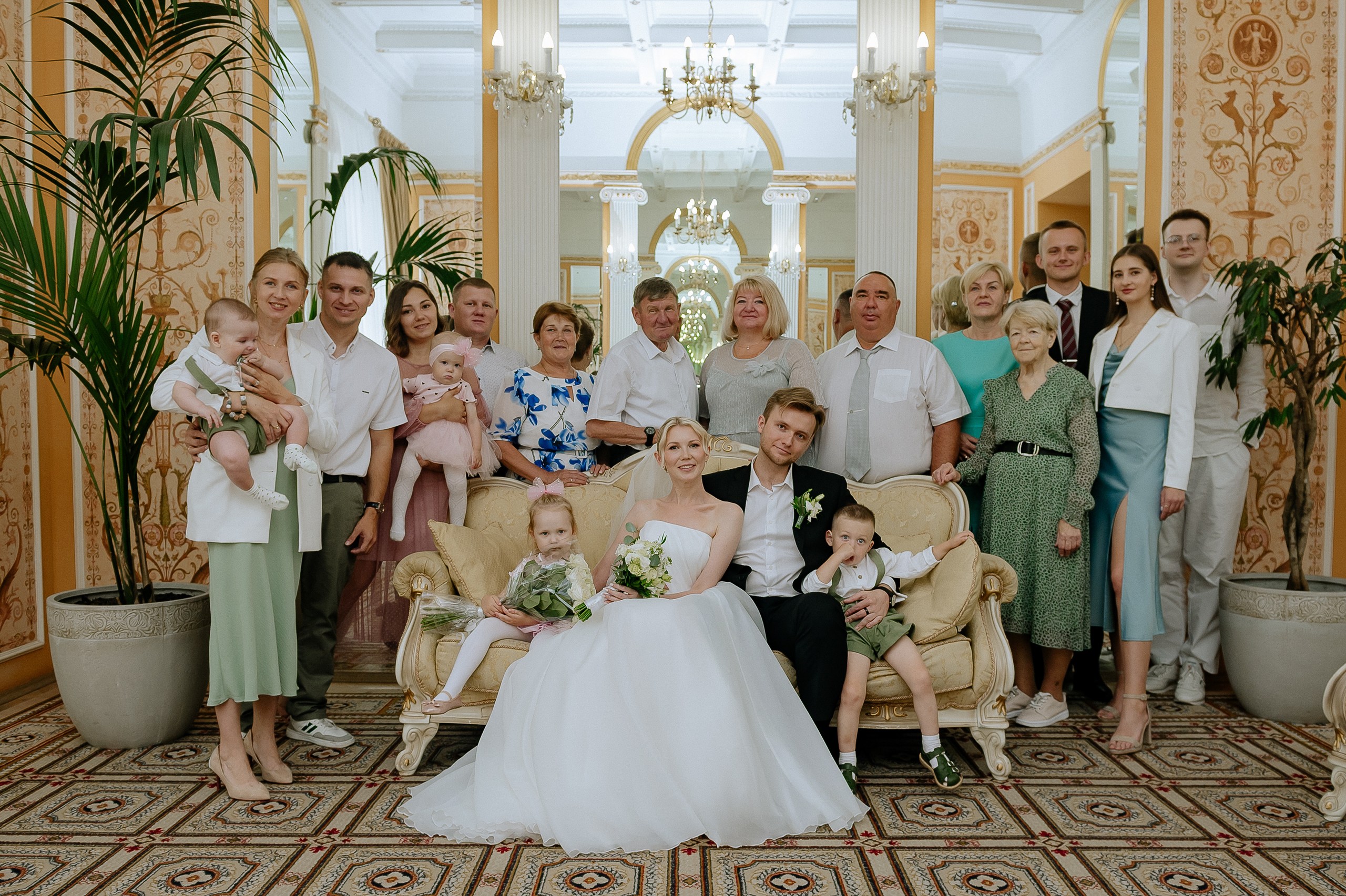 Регистрация брака в Грибоедовском загсе в Москве. Свадебный фотограф Москва  — Сергей и Татьяна