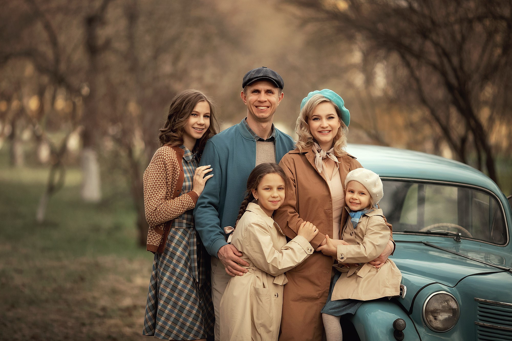 Новогодняя фотосессия в стиле загородного дома. Семейный фотограф Татьяна  Надеждина