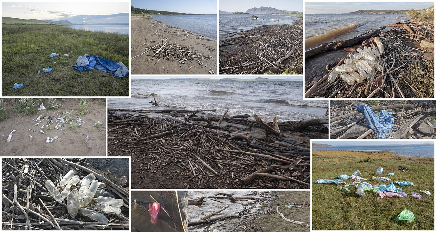 Riverbank after | Land Art. Aleksandr Leshchenok & Marina Ogneva|Interdisciplinary artists from Siberia