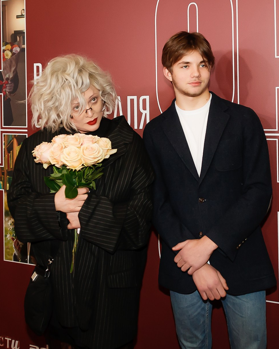 Ольга Дроздова с сыном Елисеем