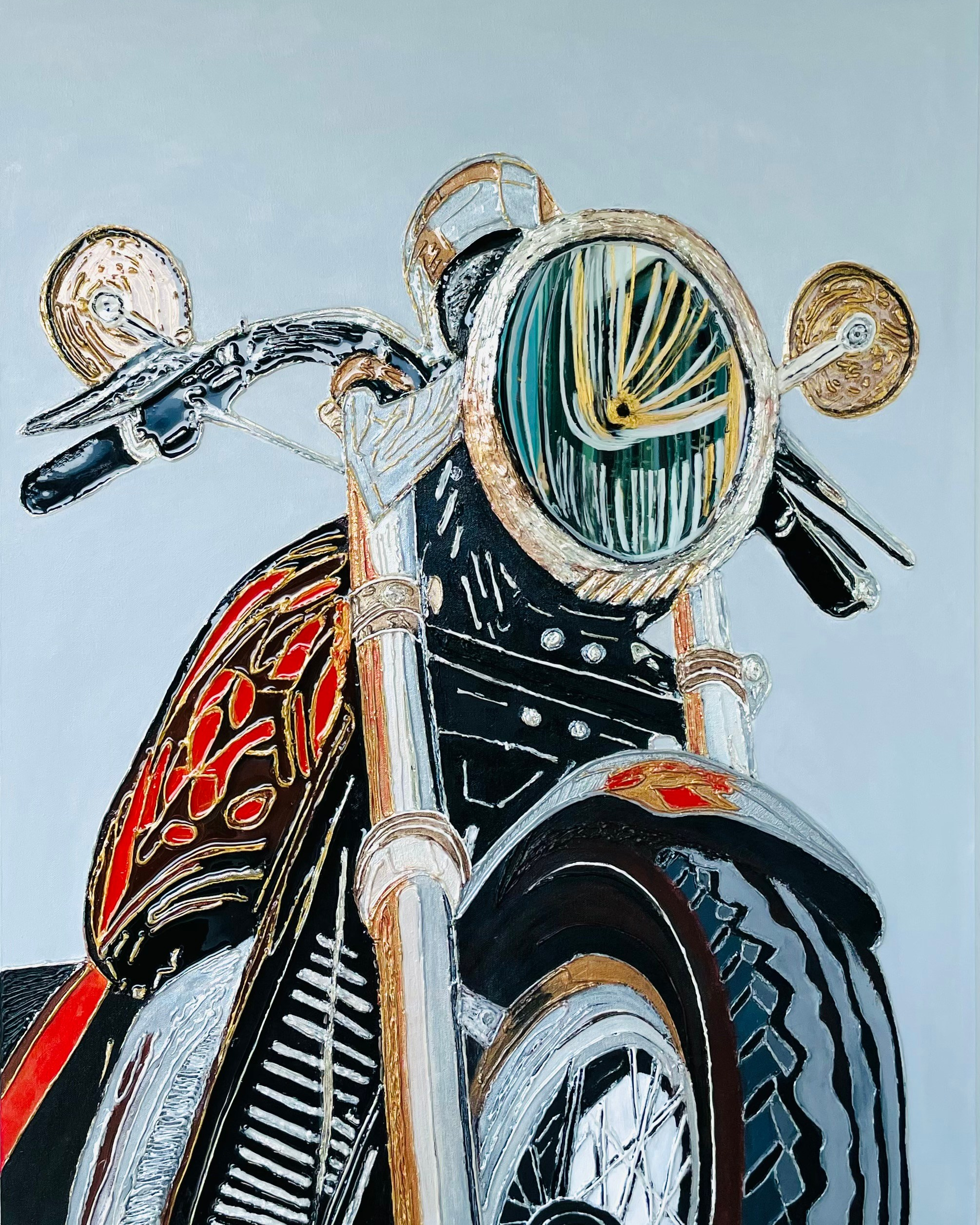 картина мотоцикл, картина для байкерского клуба, рокерский декор, картина для рок-бара, байкерский интерьер, картина байк, арт для мотоциклистов, интерьер для клуба, лофт декор, мужской интерьер, wall art motorcycle.