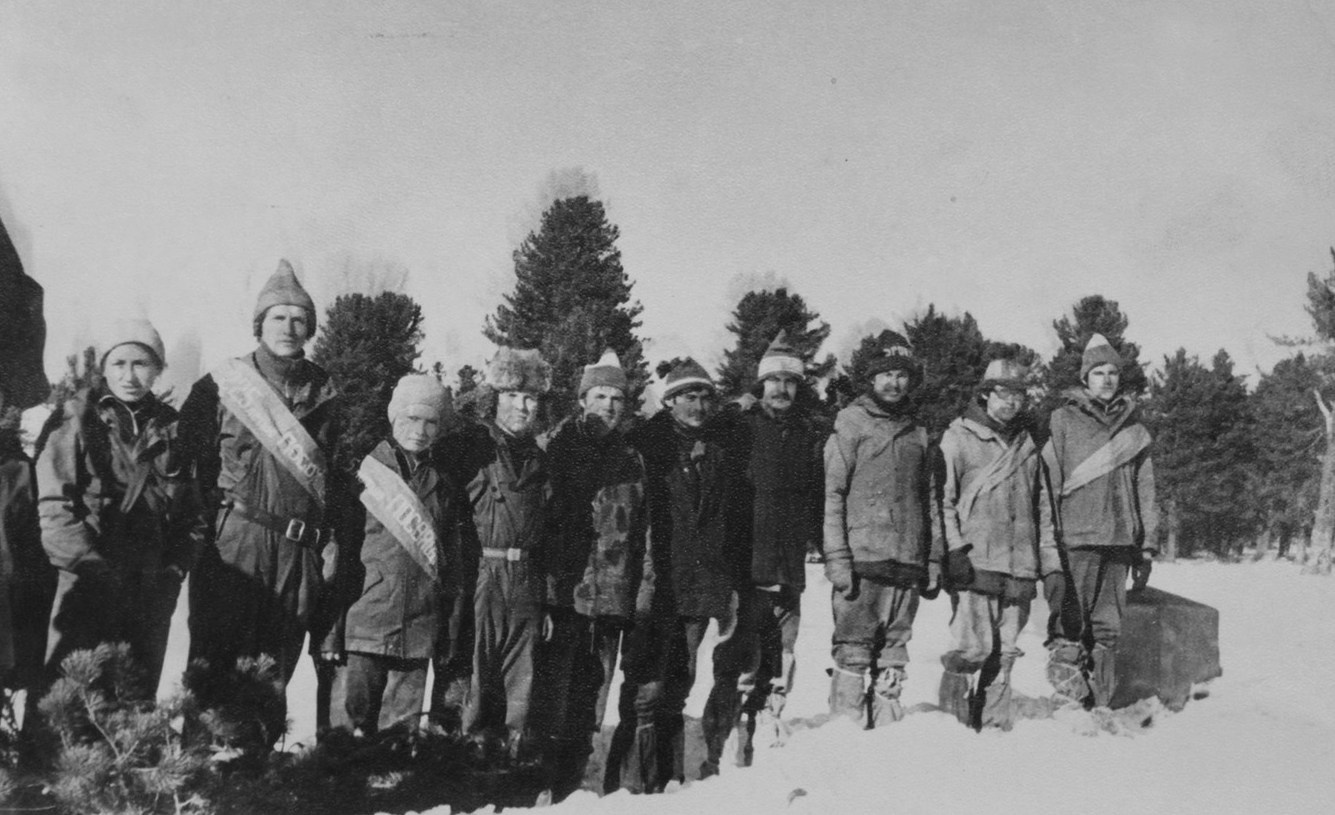 Агитпоход (1981). Фотограф Эдуард Алмадаков