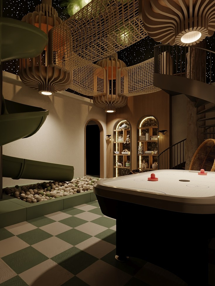 LOOM / ресторан, 380 м². Rezells Architects — студия дизайна жилых и коммерческих интерьеров