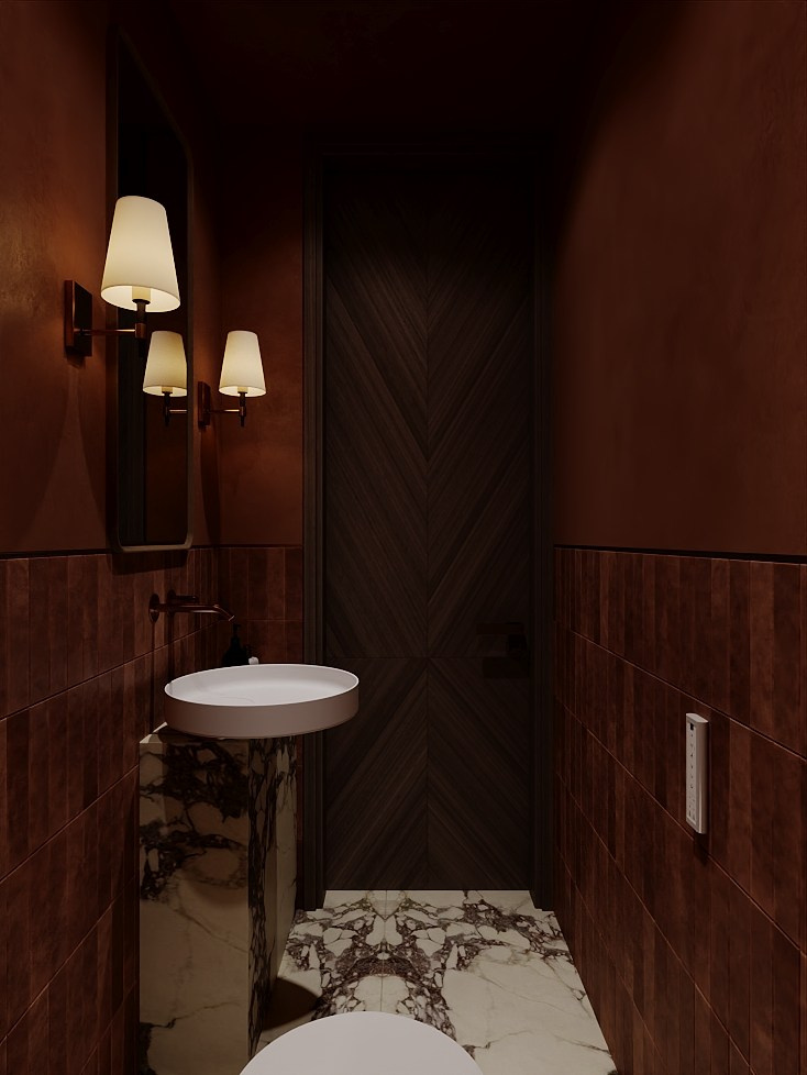 РЕЗИДЕНЦИЯ PALITRA / загородный дом, 340 м². Rezells Architects — студия дизайна жилых и коммерческих интерьеров