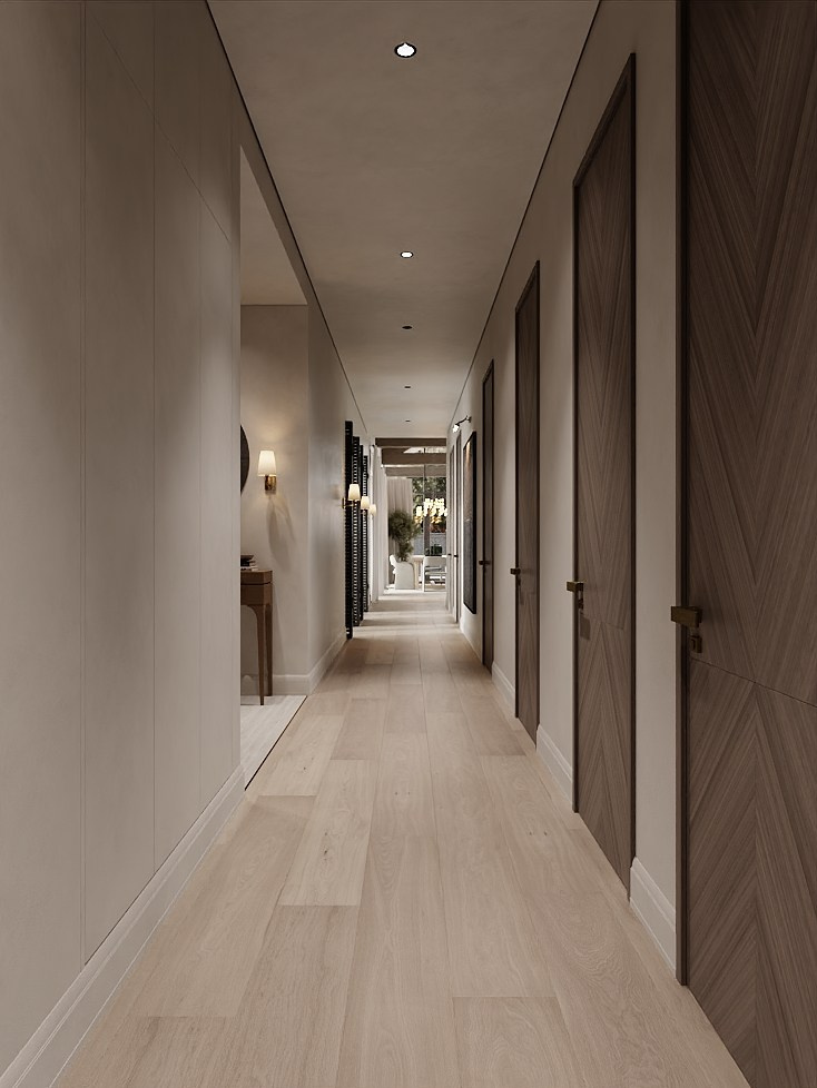 РЕЗИДЕНЦИЯ PALITRA / загородный дом, 340 м². Rezells Architects — студия дизайна жилых и коммерческих интерьеров