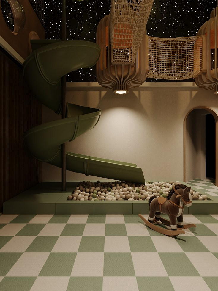 LOOM / ресторан, 380 м². Rezells Architects — студия дизайна жилых и коммерческих интерьеров