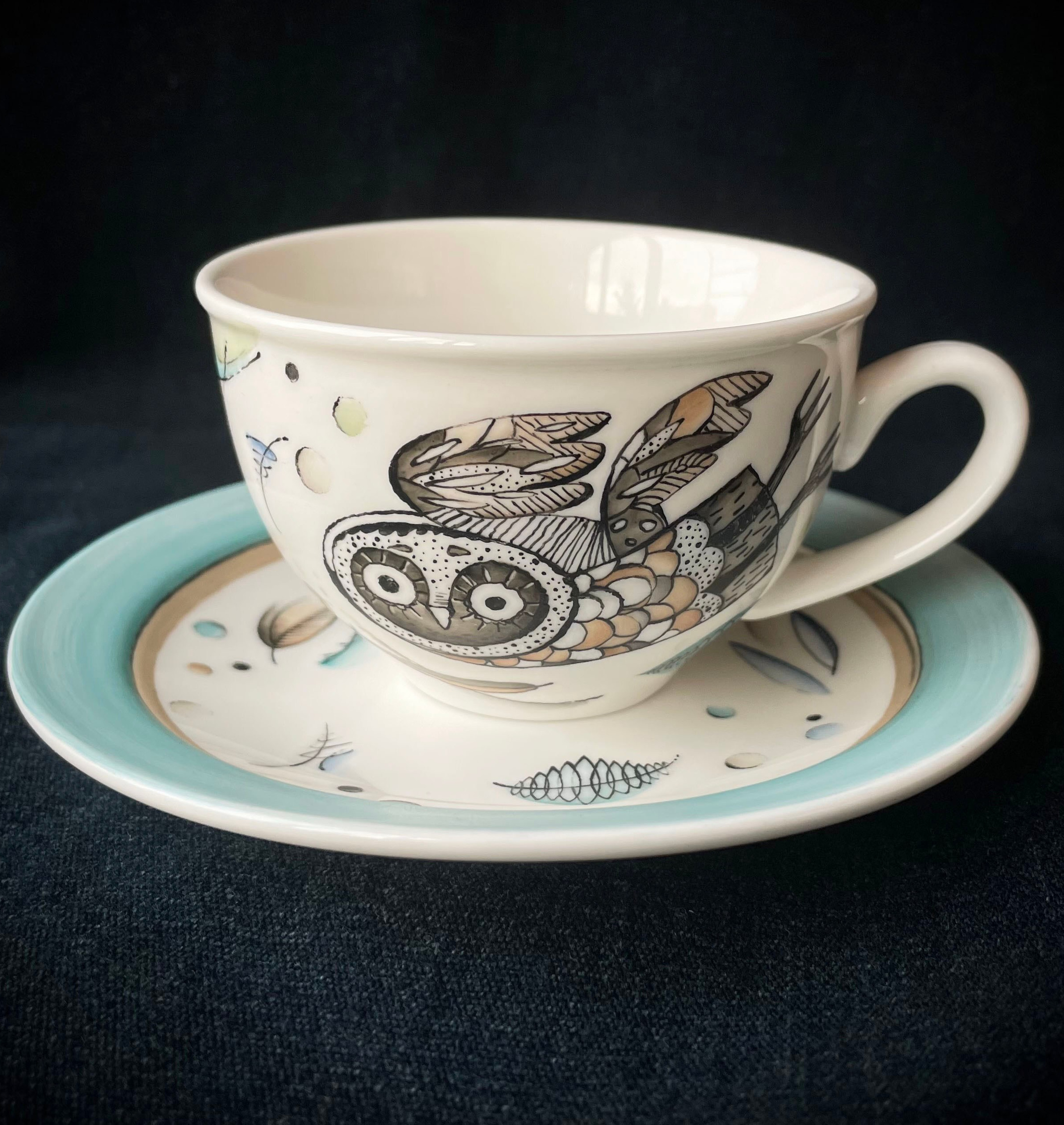 Авторский фарфор. Роспись фарфора на заказ в Санкт-Петербурге.