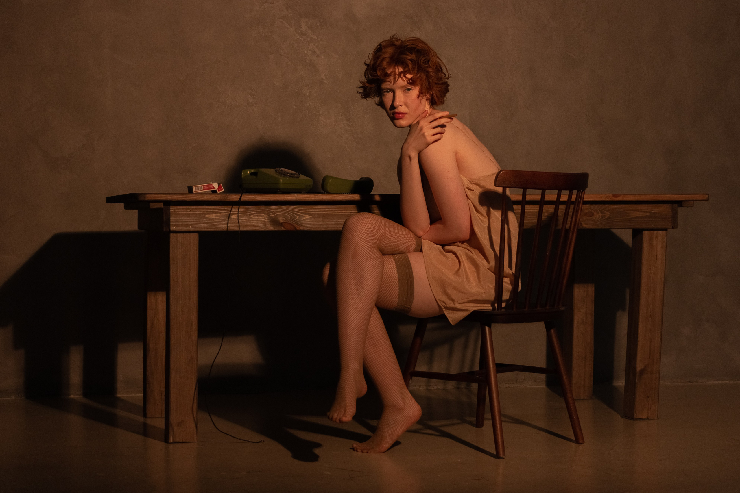  Женская фотосессия в студии в Екатеринбурге