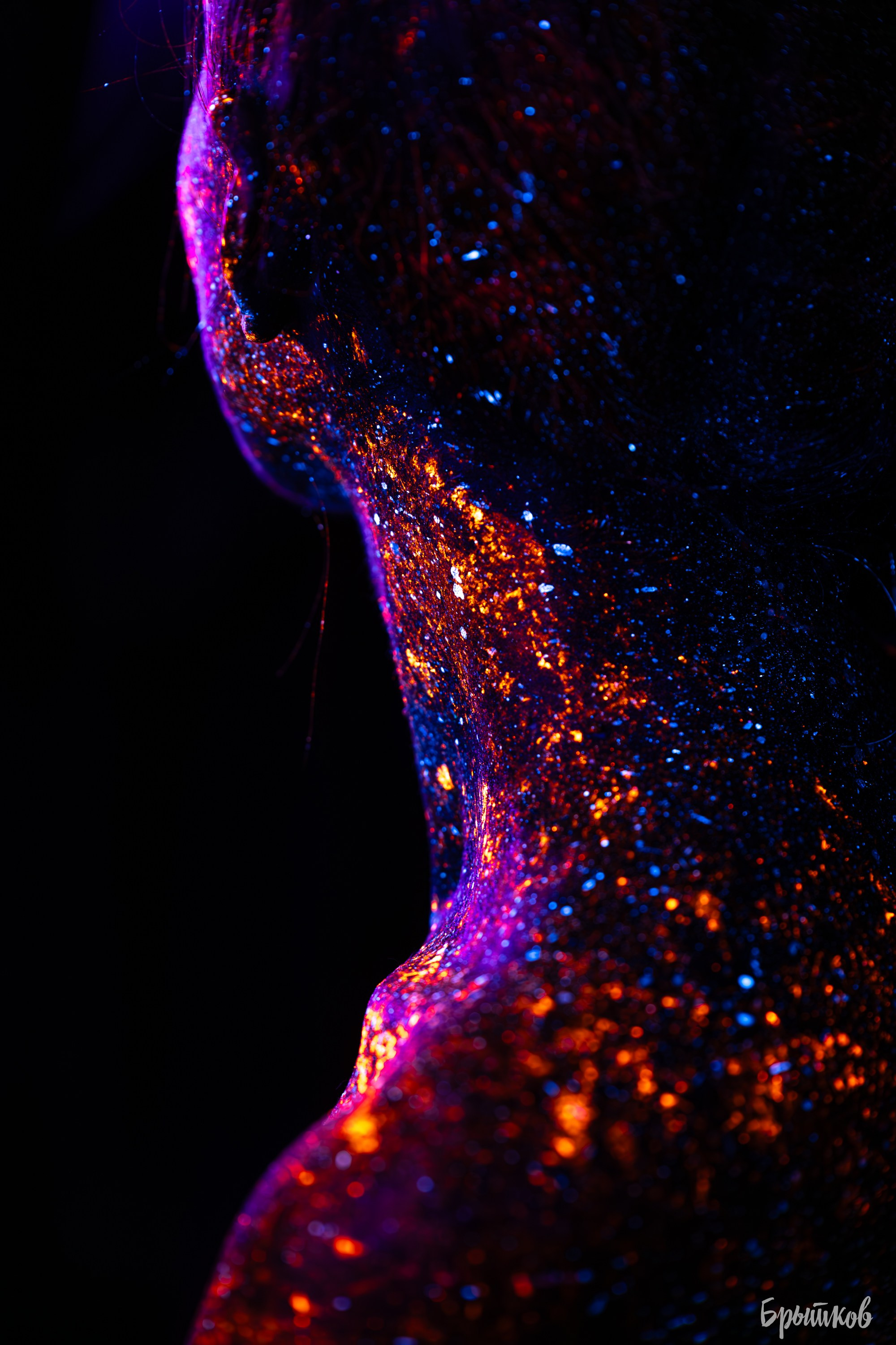 ультрафиолет женский портрет Брытков Николай