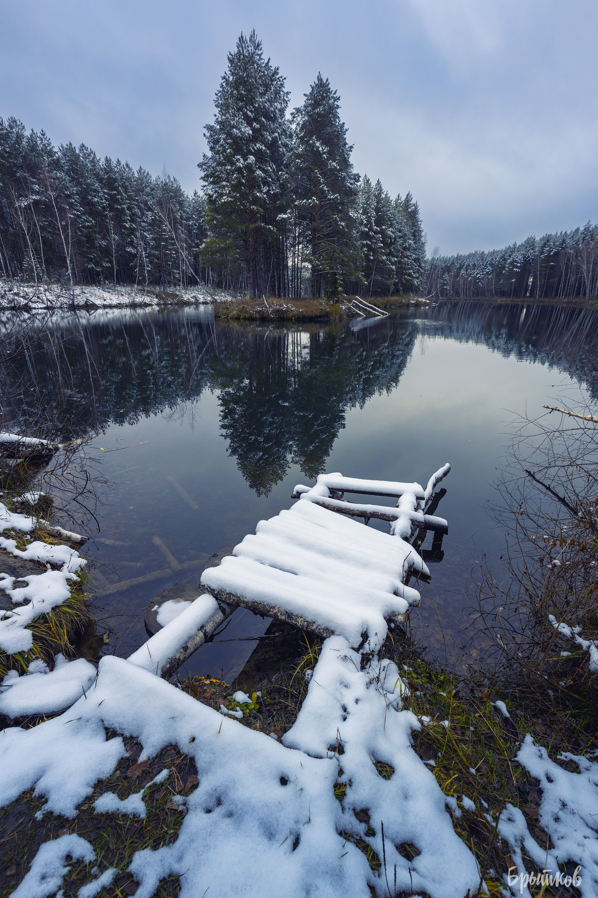 Хмурый день на оз. Штаны. Николай Брытков — фотограф в Туле
