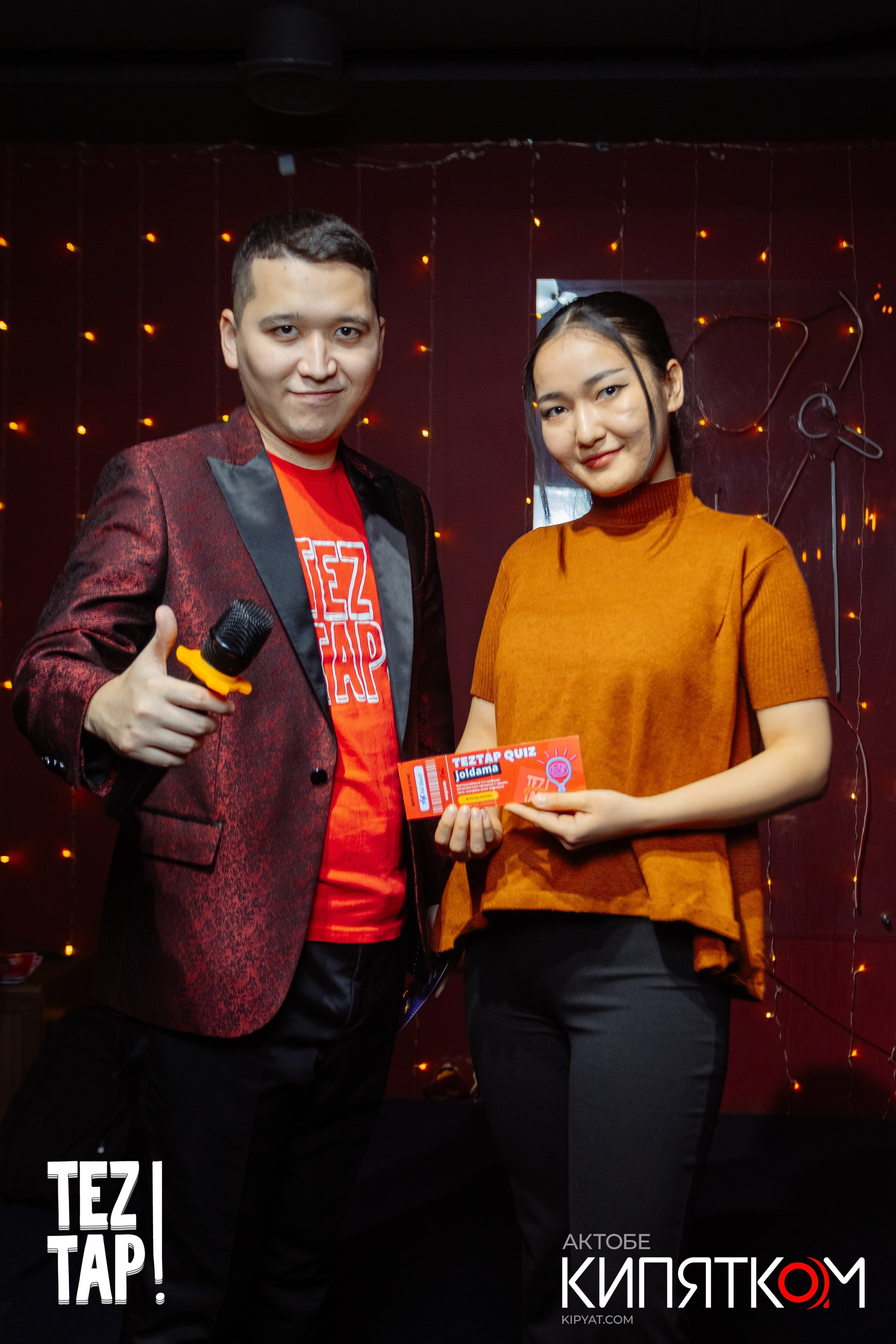 Интеллектуальная игра «TEZ TAP». Актобе Кипятком