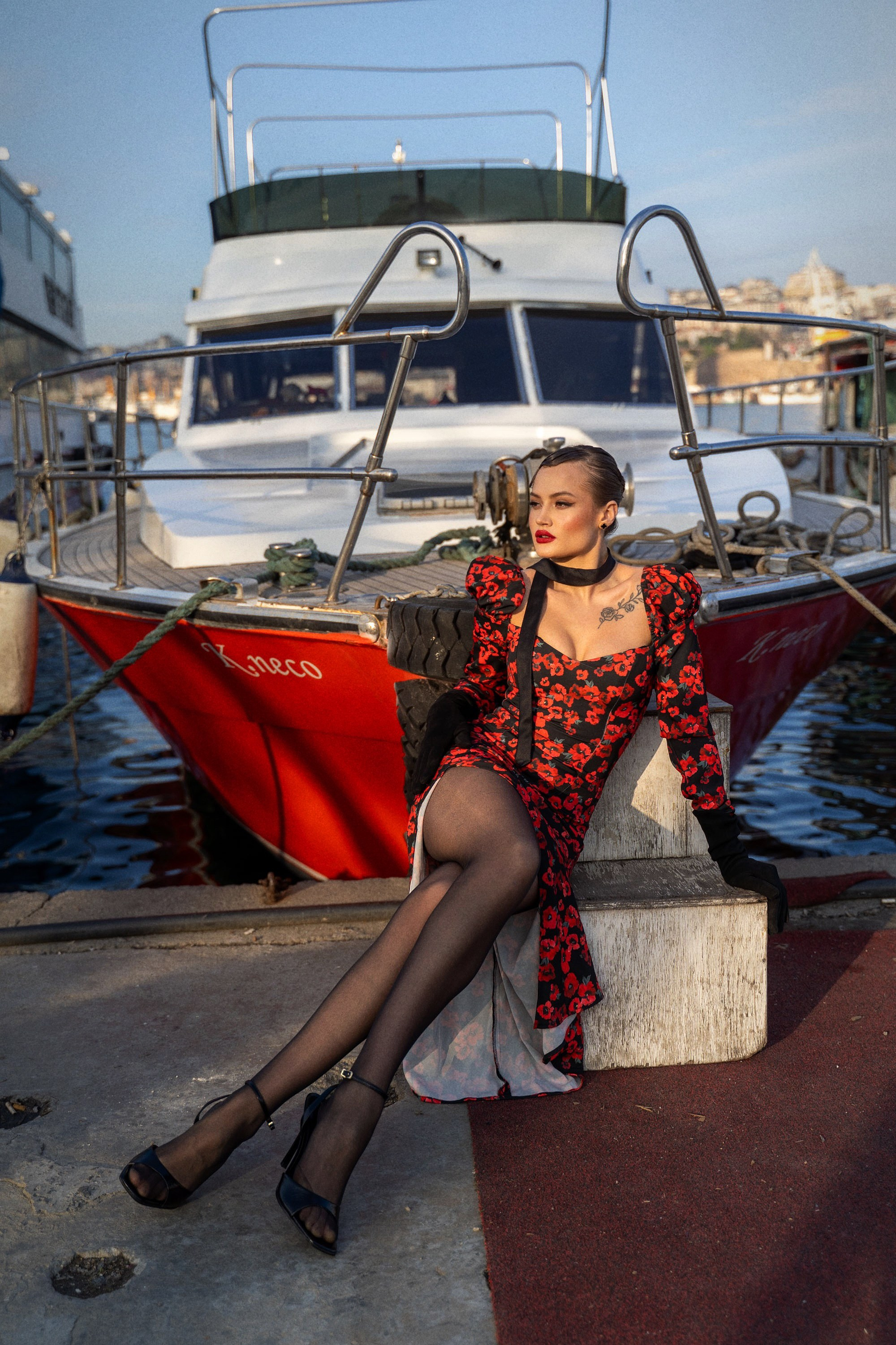 Фотограф в Стамбуле