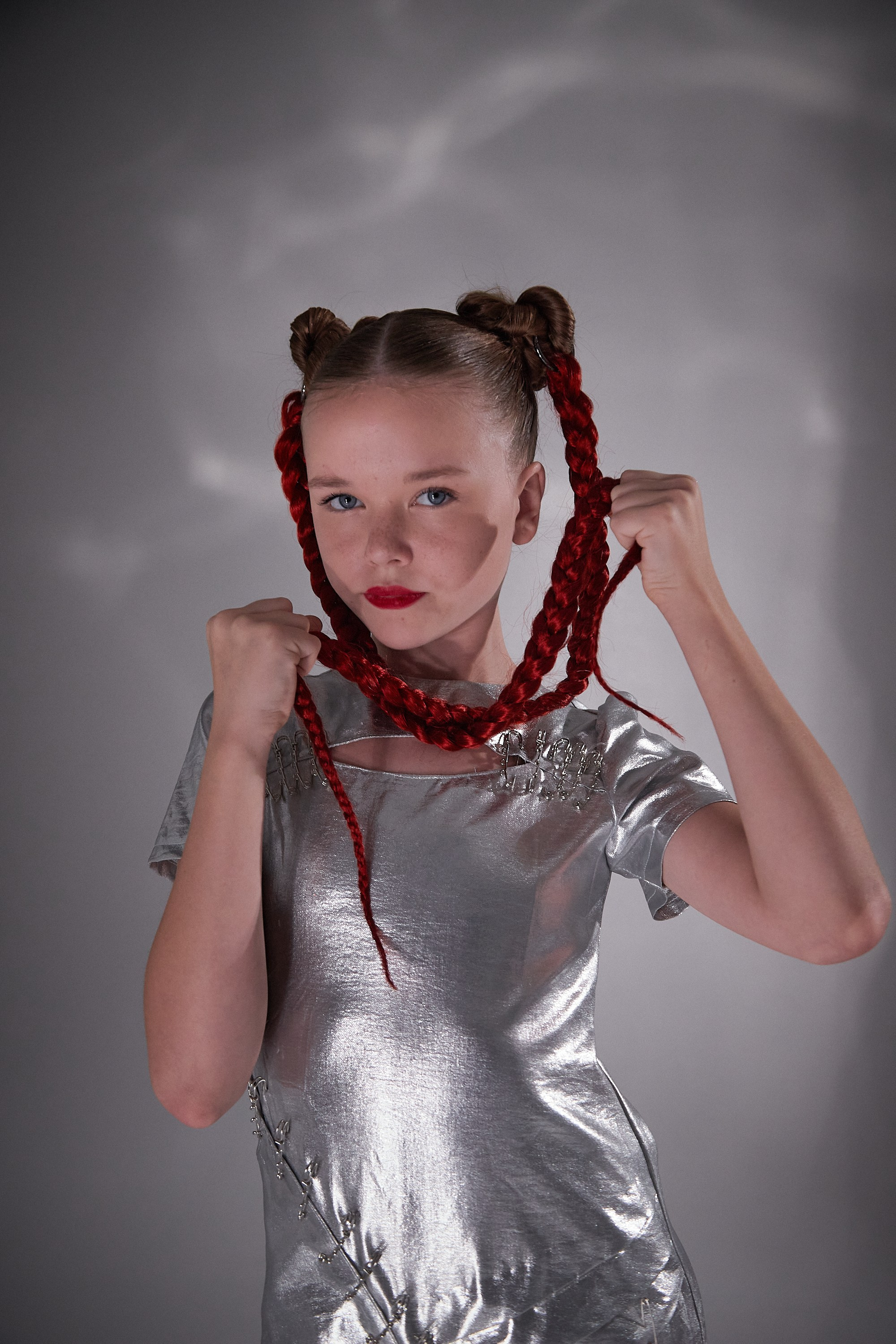 Silver dog. MeLora Photo