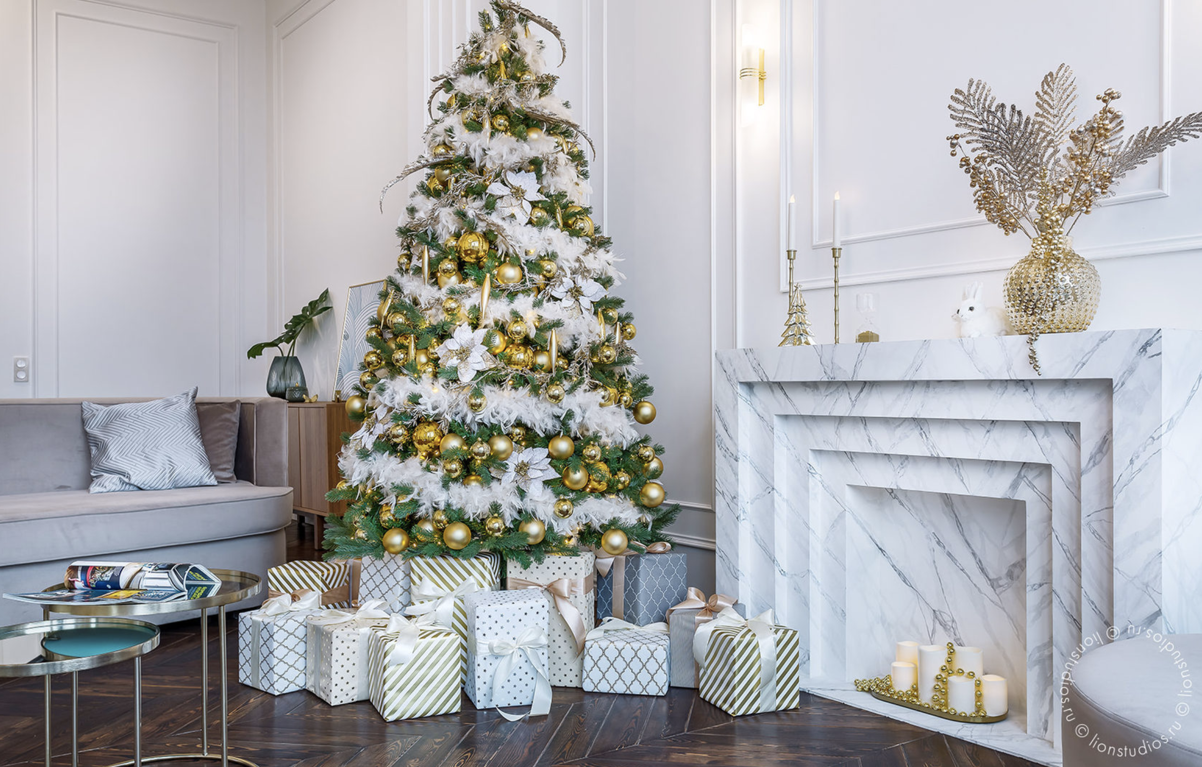 Фотостудии с новогодним декором. Детский и семейный фотограф в Москве Вера Орлова