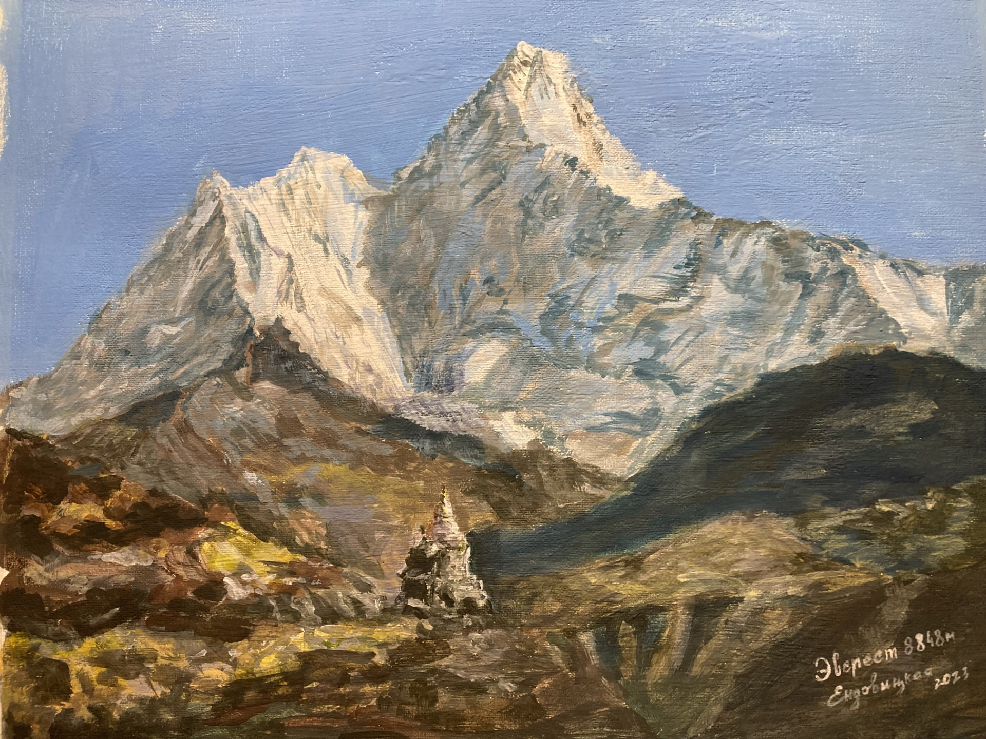 Картины с историями или живопись в путешествиях. ArtZoyaEndovitskaya