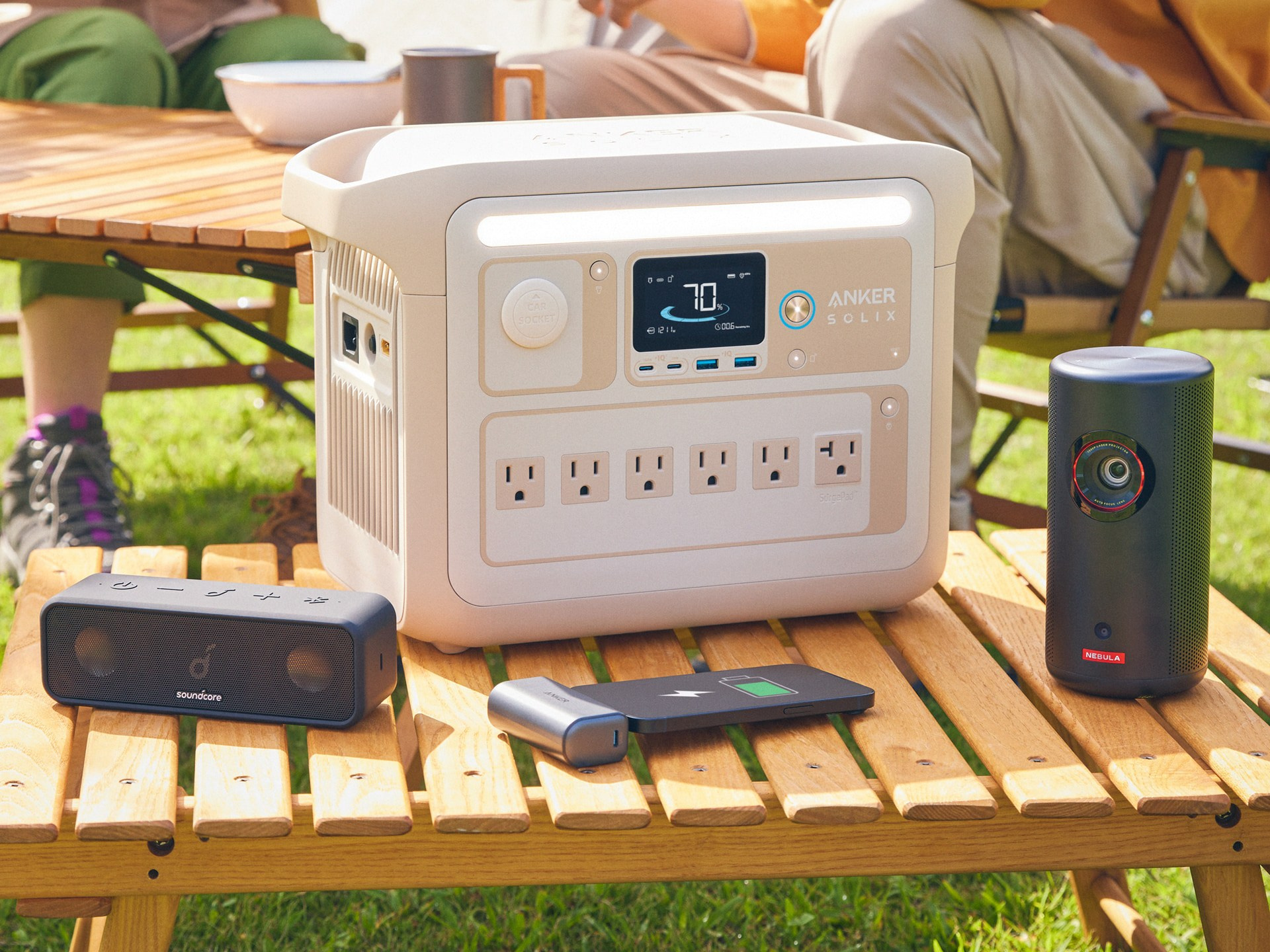 Портативная электростанция Anker Solix C1000. Фотограф — видеограф в Москве Дмитрий Менделеев