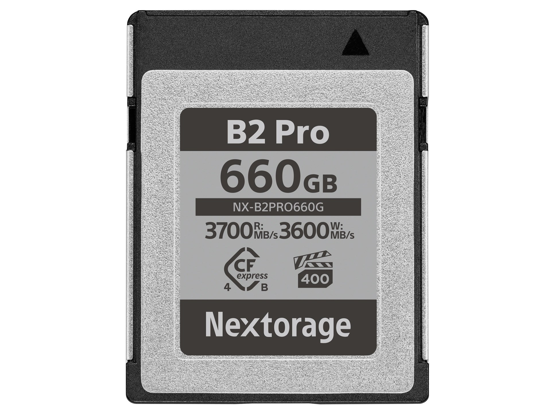 Стандартная карта типа B CFexpress 4.0 компании Nextorage. Фотограф — видеограф в Москве Дмитрий Менделеев