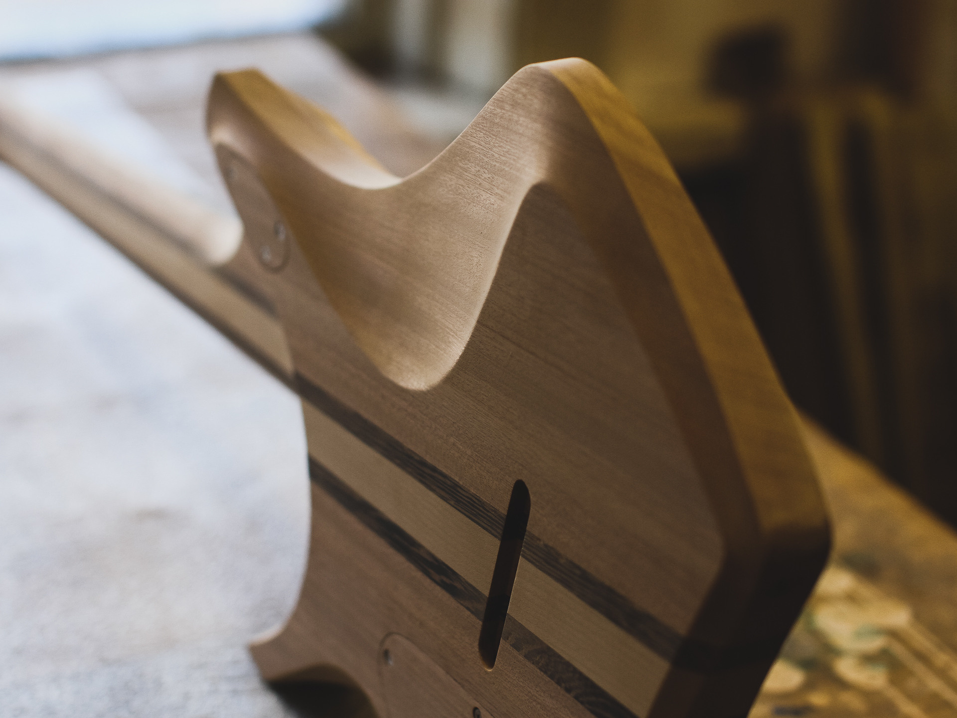 Order. Master of making guitars and basses to order