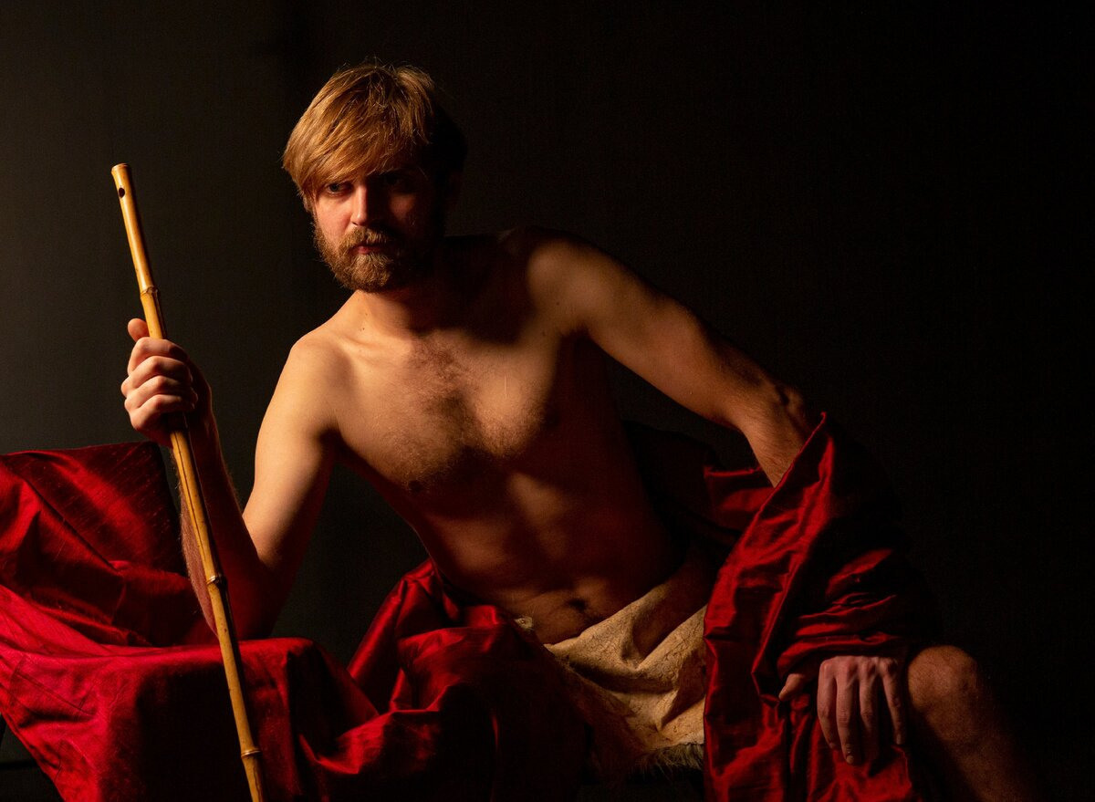 Michelangelo Mirisi de Caravaggio. Inspiration from the great masters. Visual artist, photographer Liana Darenskaya, Moscow