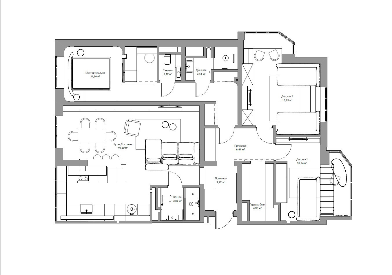 ЖК Панорама. Дизайн Интерьеров в Краснодаре