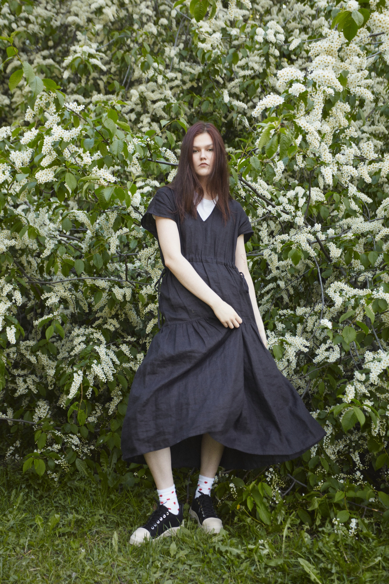 Прогулка у ТЮЗа. Одежда из Санкт-Петербурга СИНИОКО