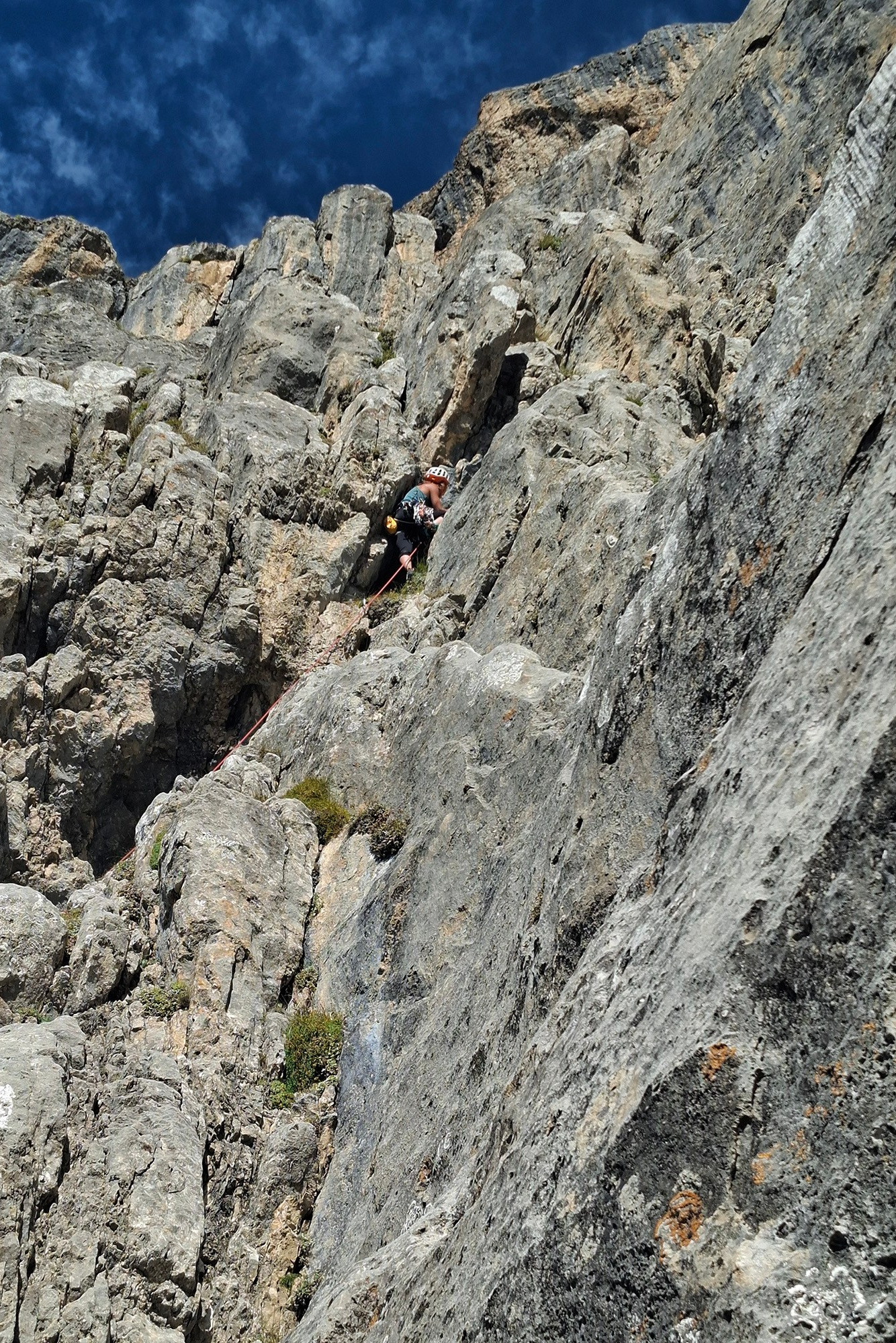 Маршрут Андреева 5А на Коазой-Лоам свободным лазаньем. Премия Стальной Ангел