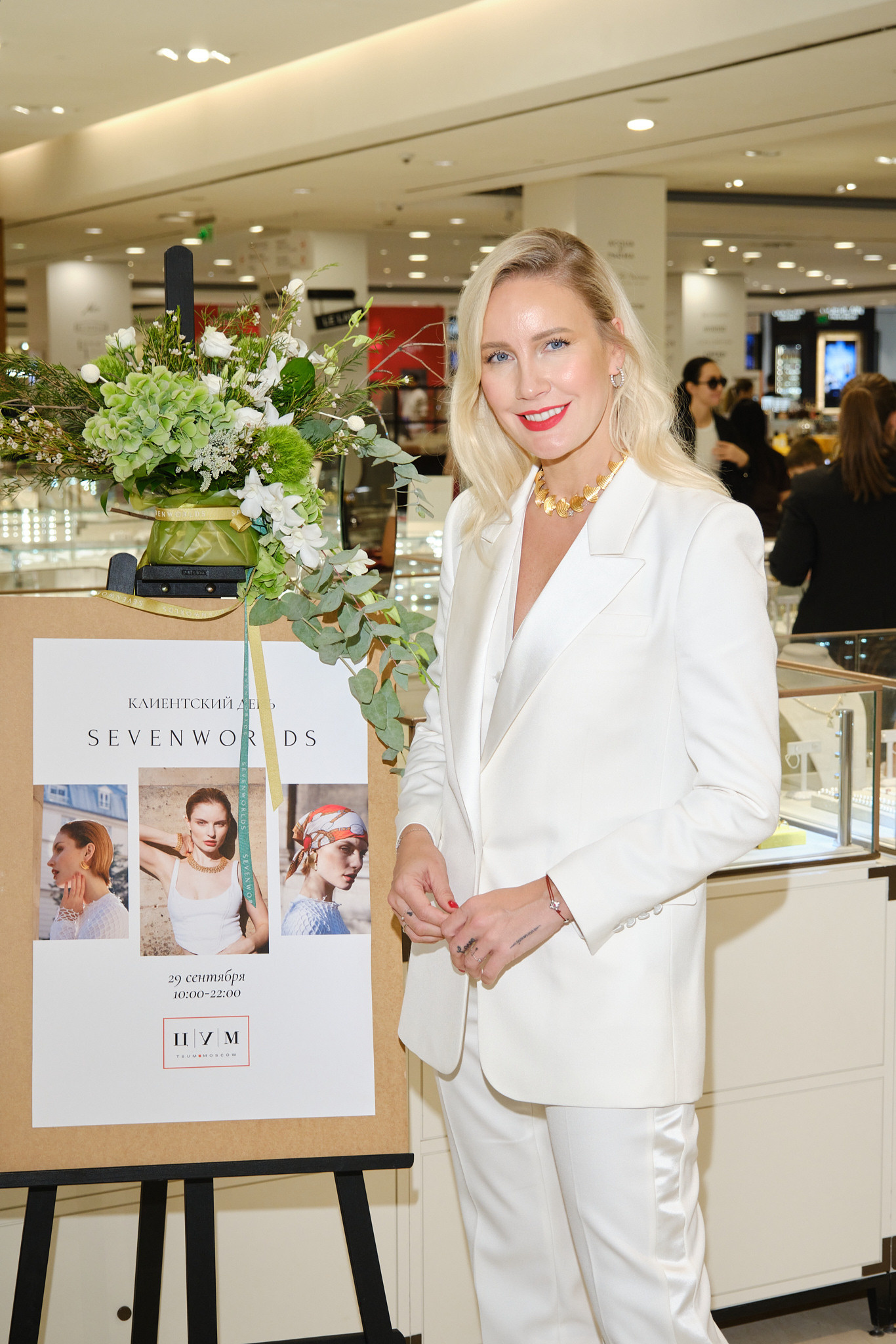 SEVENWORLDS в ЦУМЕ. Портретный и репортажный фотограф в Москве Острикова Анастасия