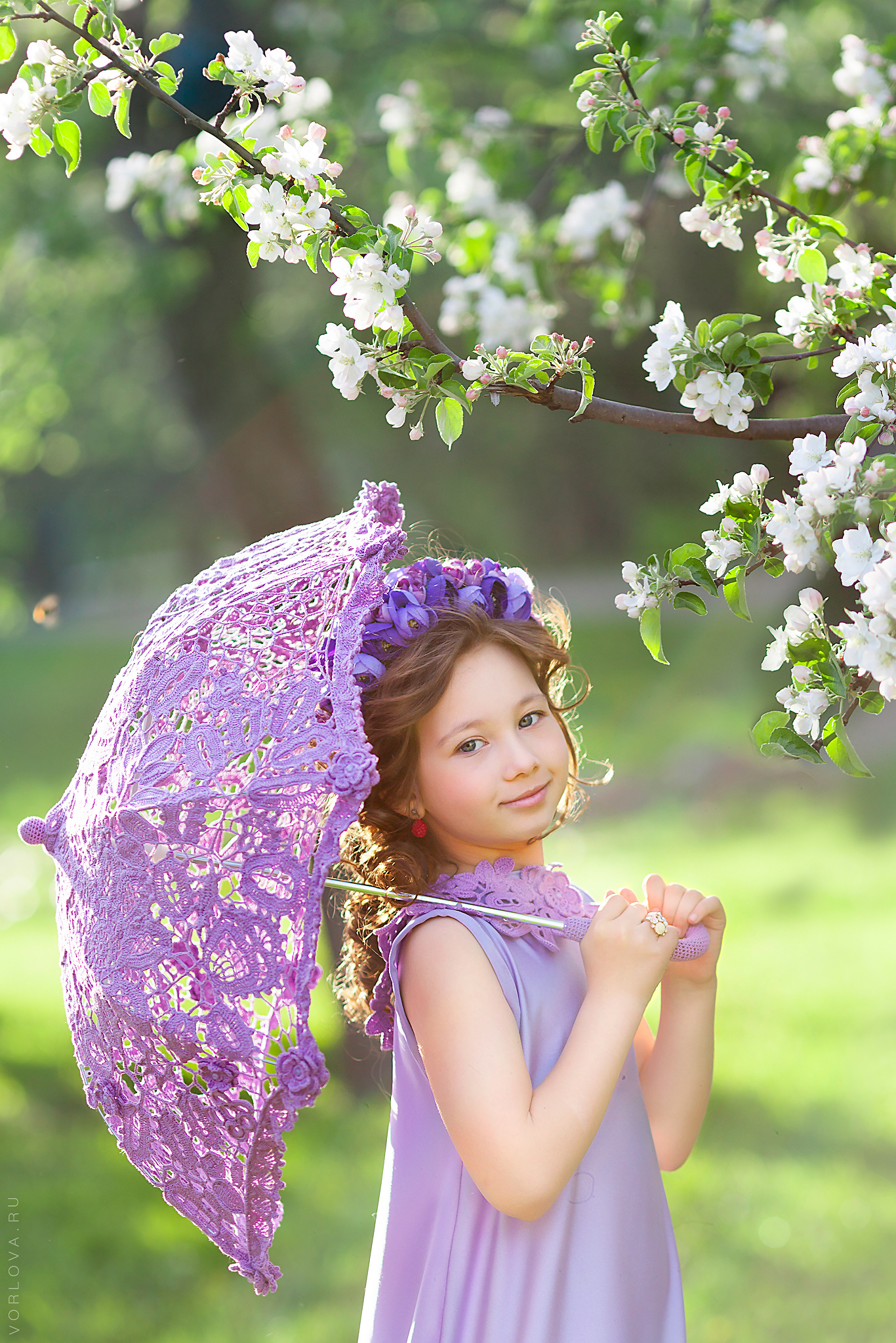 Фотосессии в цветущих садах. Детский и семейный фотограф в Москве Вера Орлова