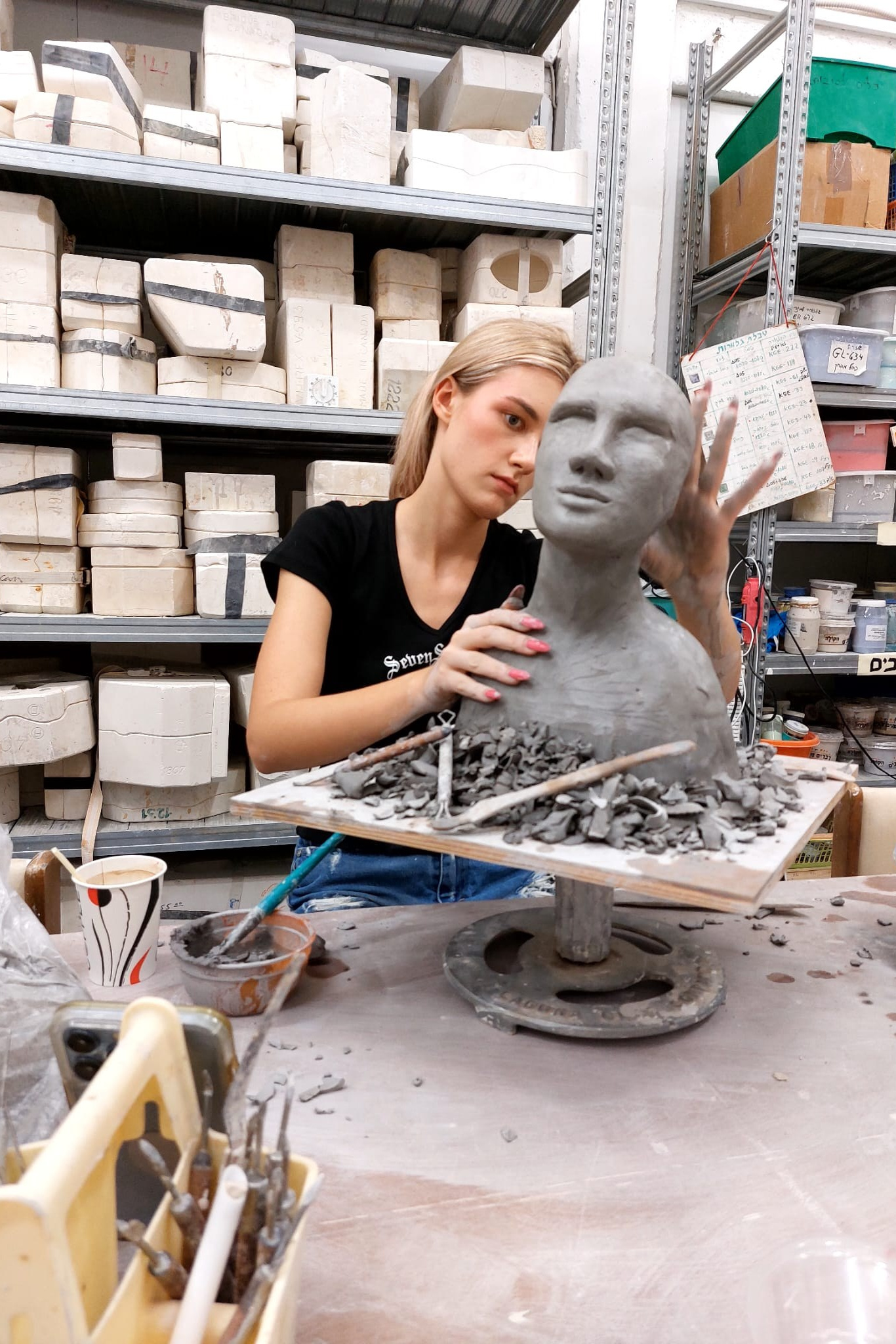 Sculptures. Artist Margarita Gusak