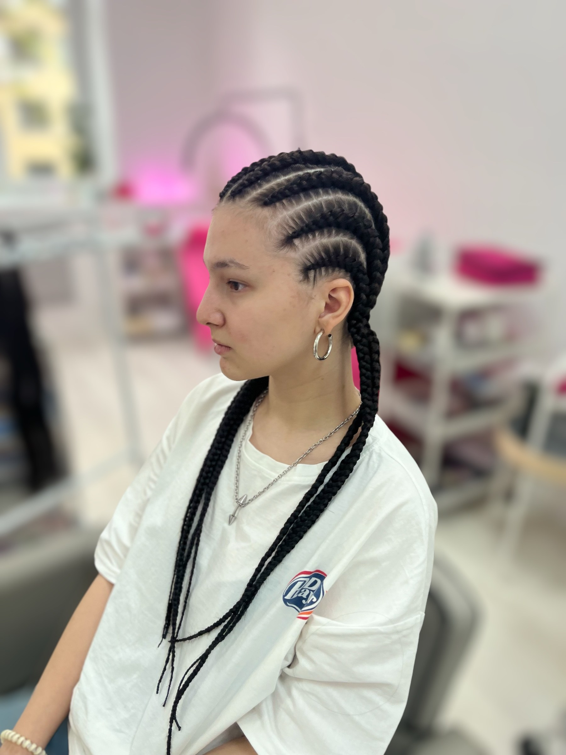 Афрокосы, брейды с канекалоном в Москве