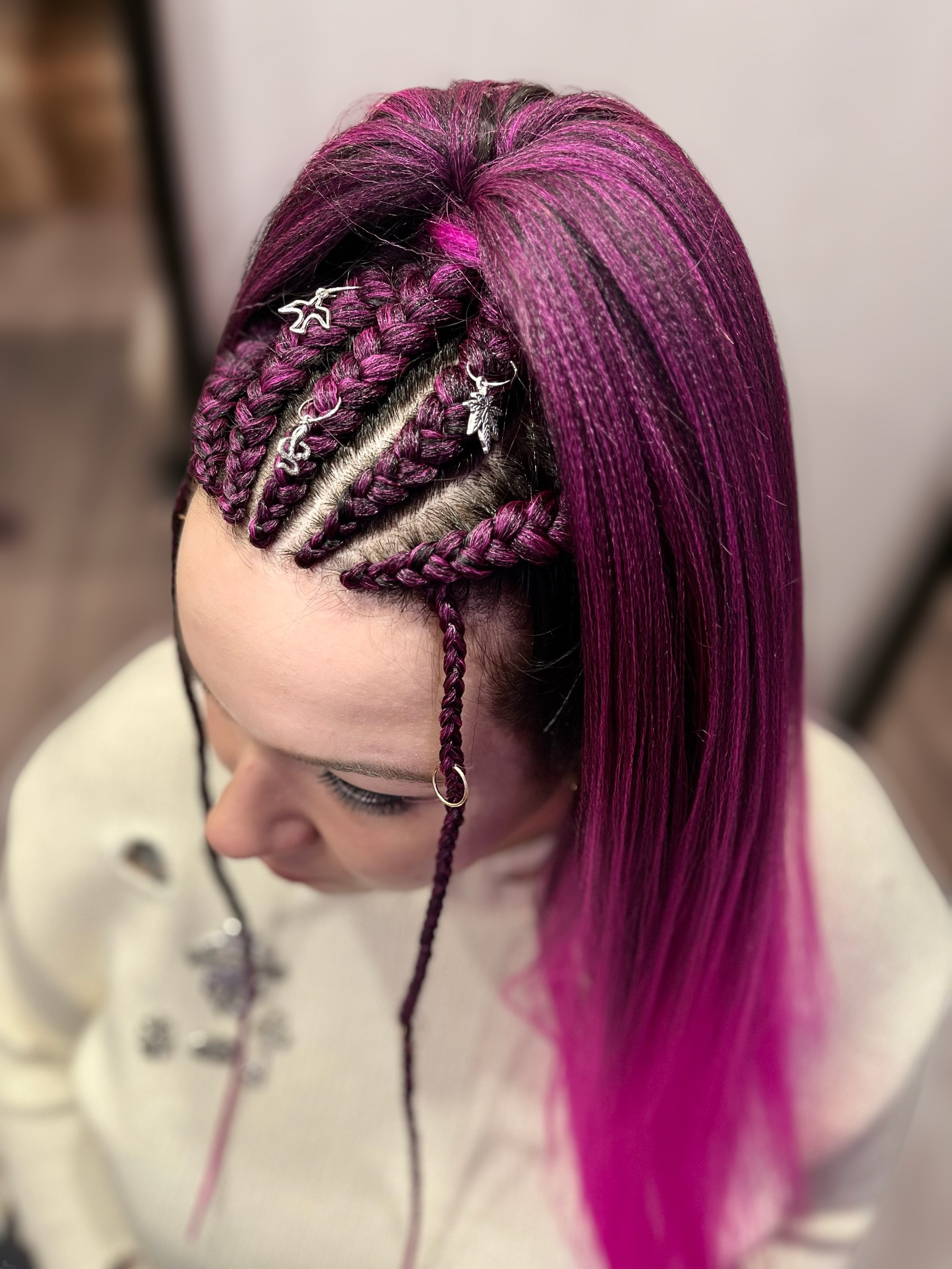 Афрокосы, брейды с канекалоном в Москве