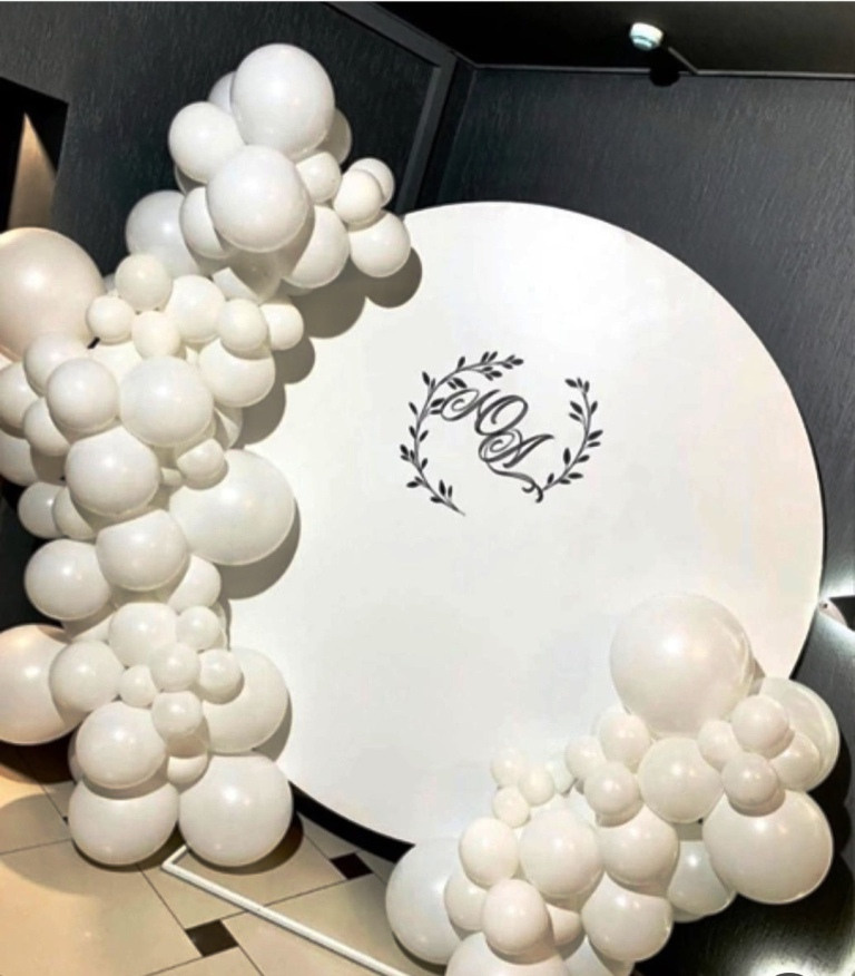 Свадебная фотозона. Студия праздничного декора