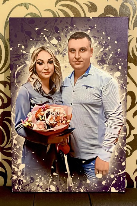 Холст в стиле Дрим Арт. Выпускные альбомы в Советске