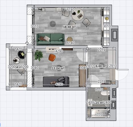 ЖК Погода Пермь. Алина Прудникова дизайн интерьера, хоумстейджинг