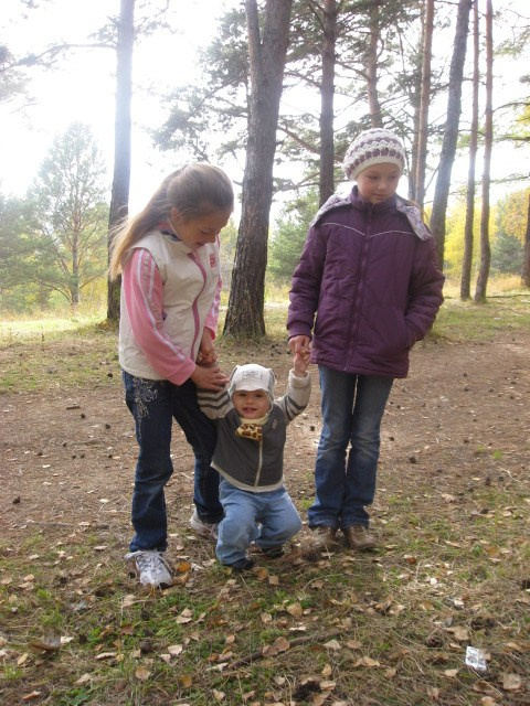 3 класс выезд в лес 21.09.2009. Семейный, Свадебный фотограф СПБ Питер— Романова Екатерина